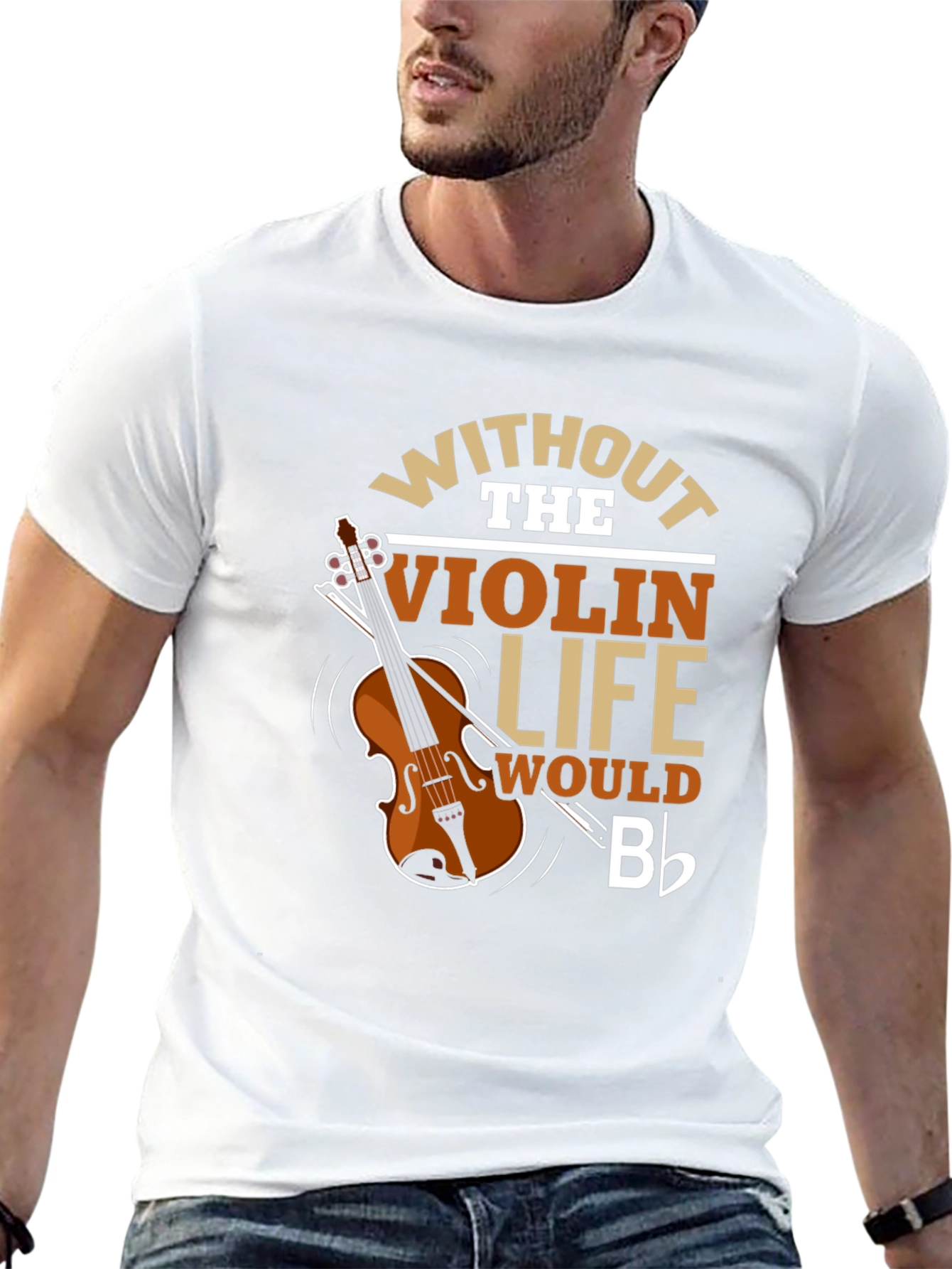 Black Violin Life T-Shirt - Music Lover Tee view 13