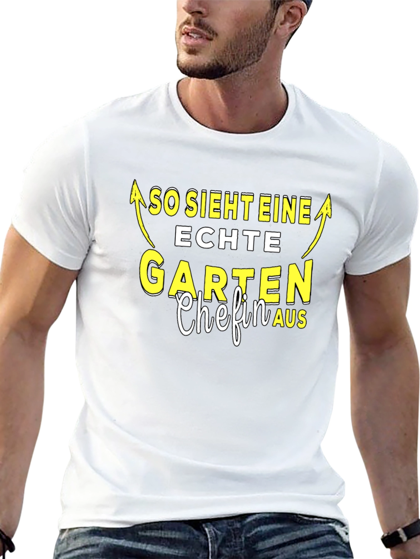 Black Garten Chefin T-Shirt, Garden Boss Tee view 13