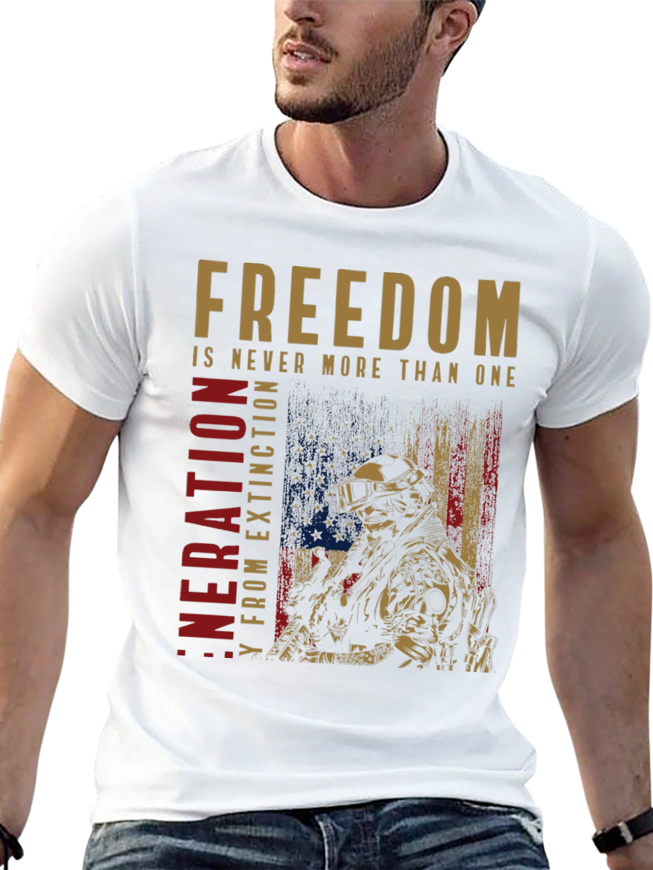 Black Freedom Generation T-Shirt view 13