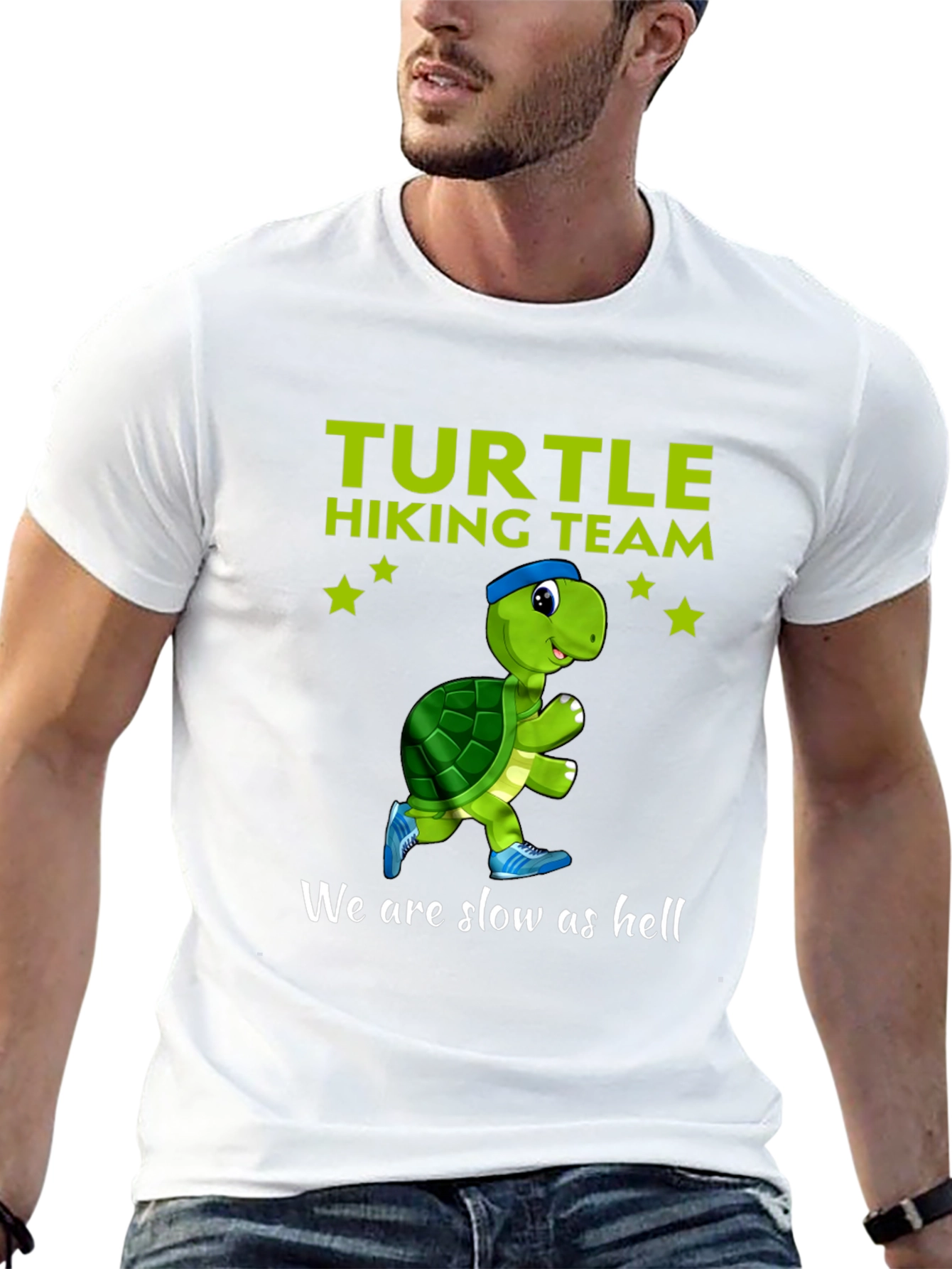 Black Turtle Hiking Team T-Shirt - We Are Slow As Hell view 13