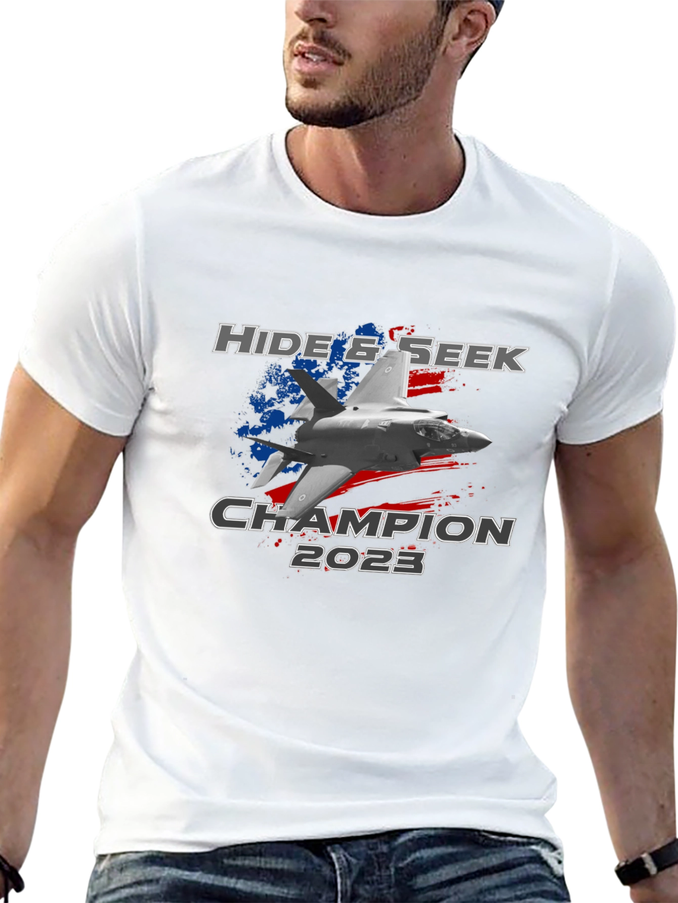 Black Hide & Seek Champion 2023 T-Shirt view 13