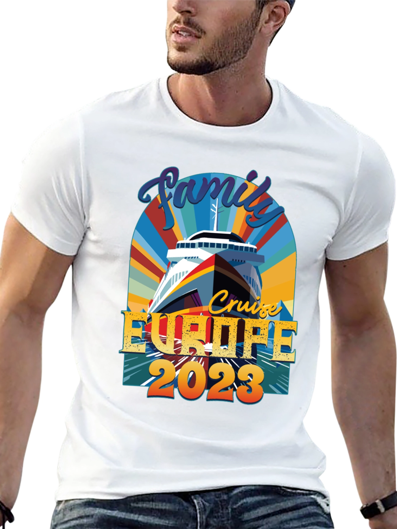 Black Family Cruise Europe 2023 T-Shirt view 13