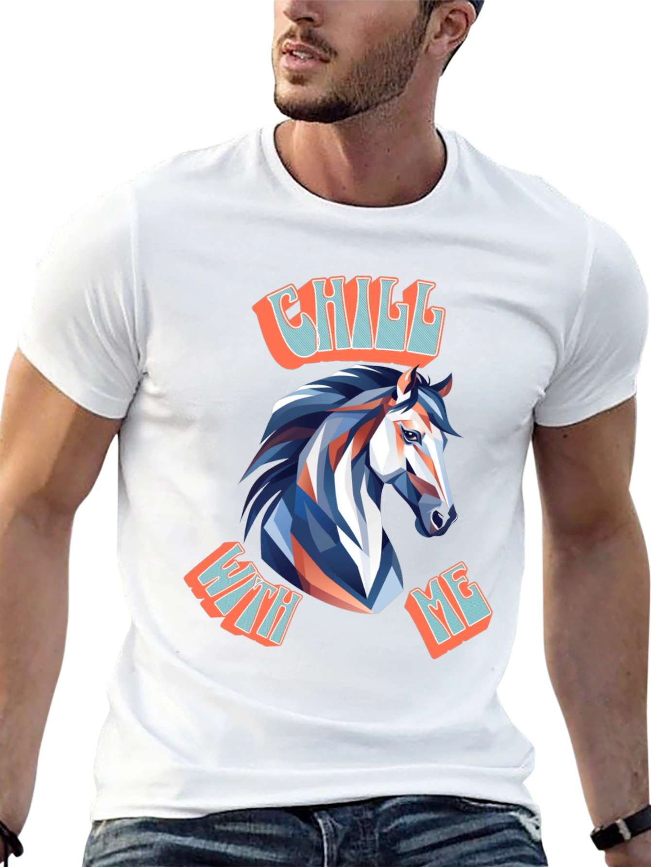 Black Chill With Me Graphic T-Shirt view 13