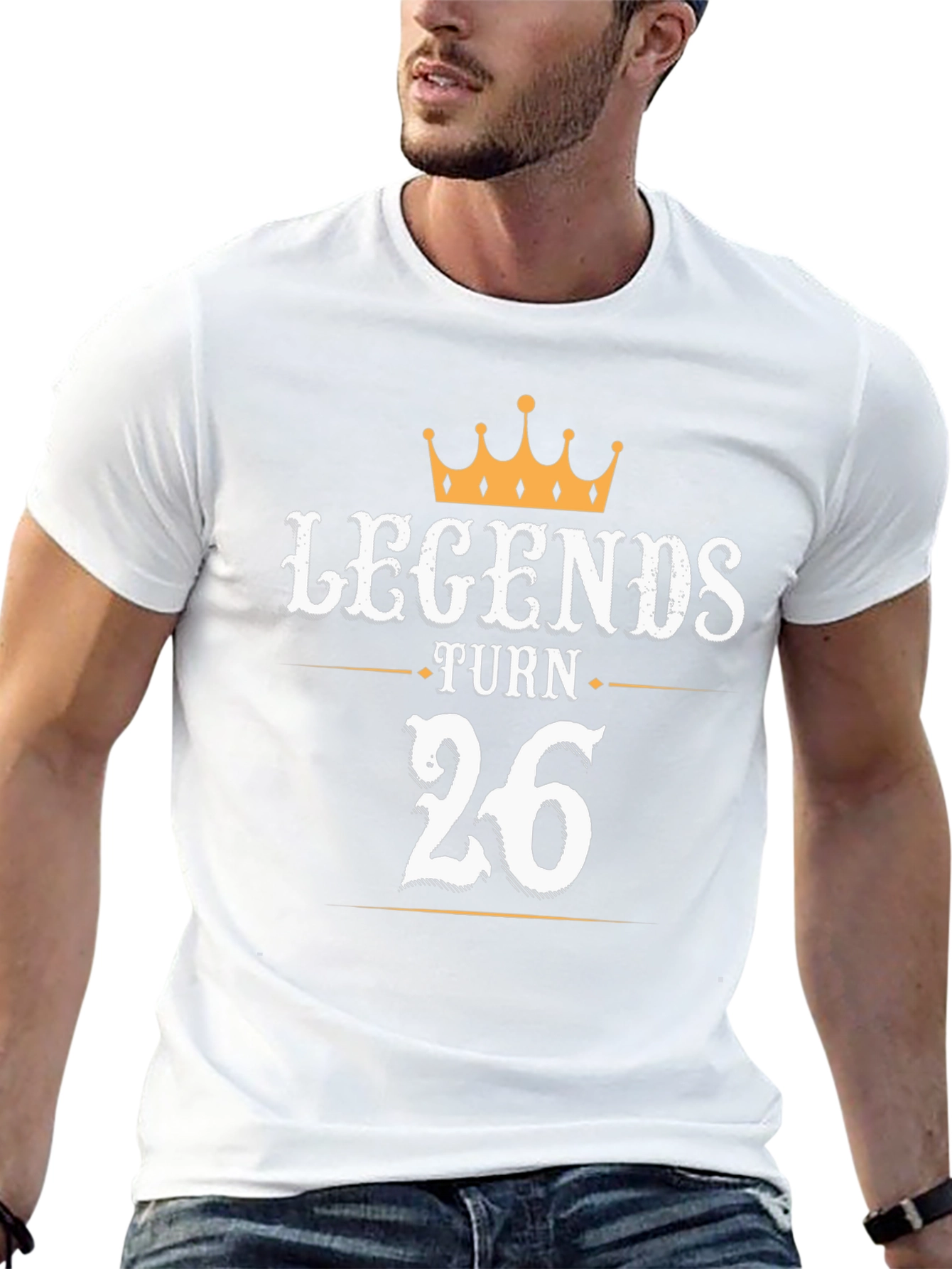 Legends Turn 26 T-Shirt - Birthday Gift - 13