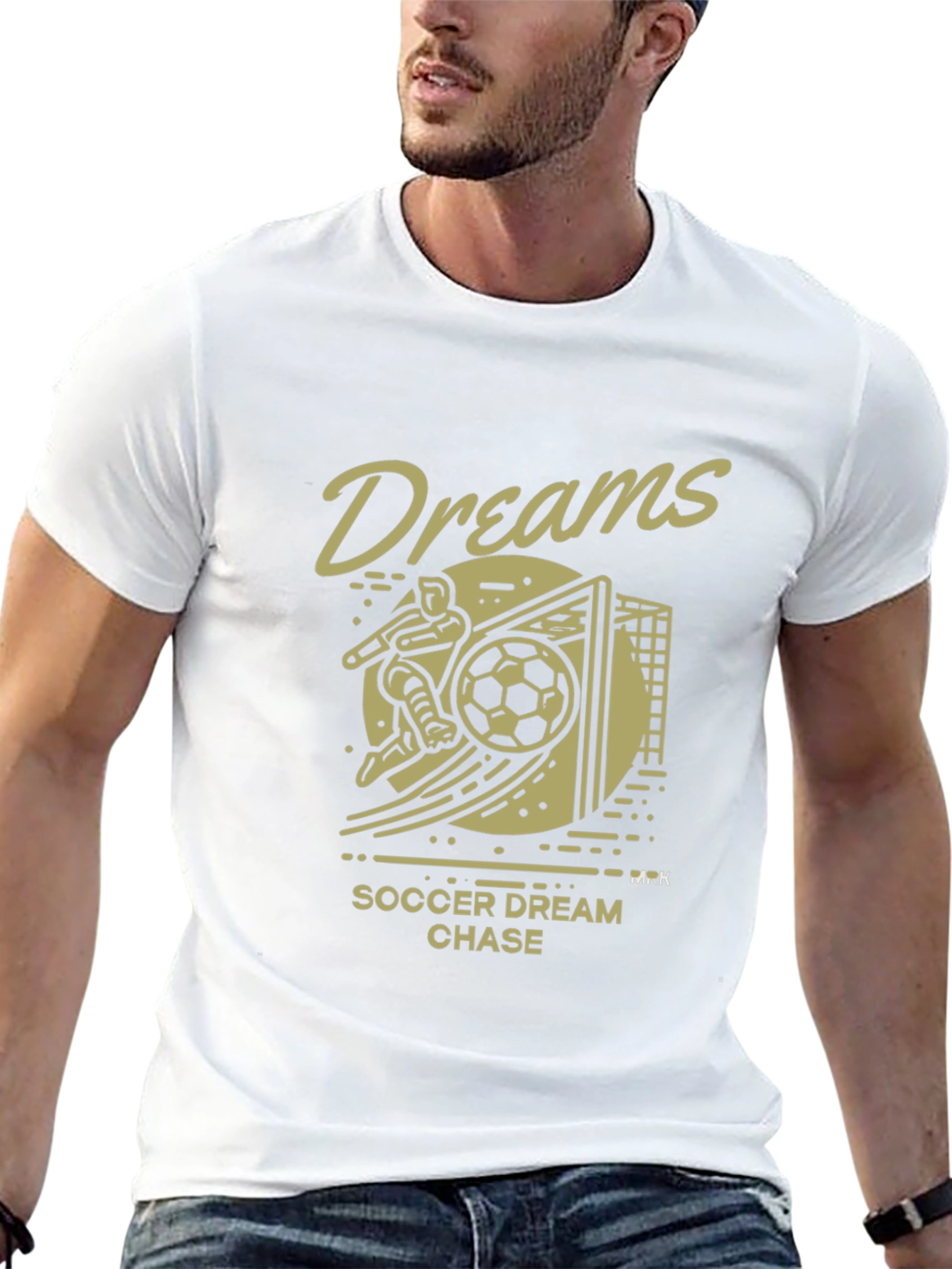 Black Soccer Dreams T-Shirt | Chase Your Dream view 13
