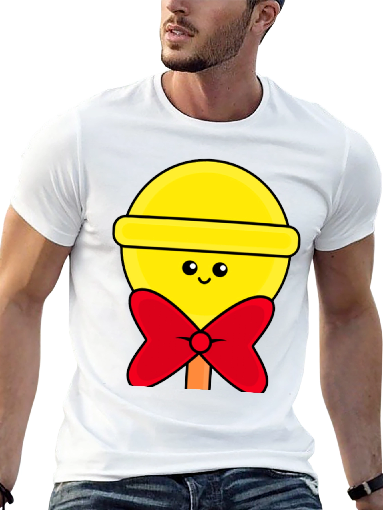 Black Cute Lollipop Graphic Tee - Sweet Style view 13