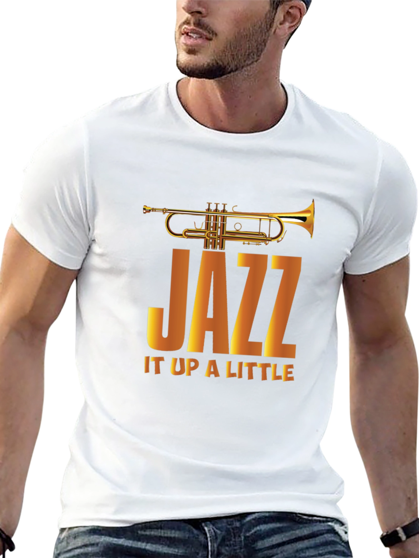 Black JAZZ It Up A Little Graphic T-Shirt view 13