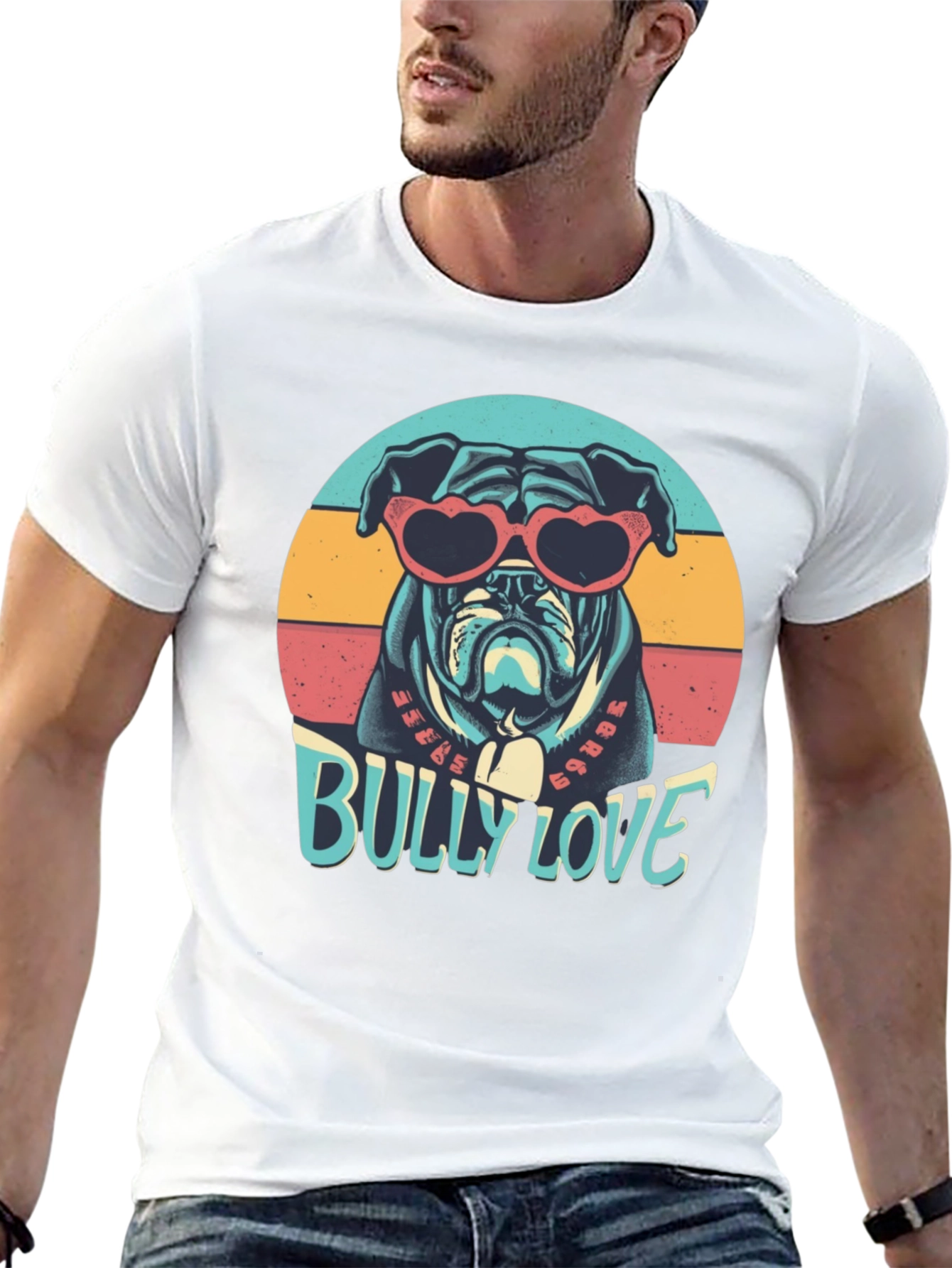 Black Bully Love Graphic Tee view 13