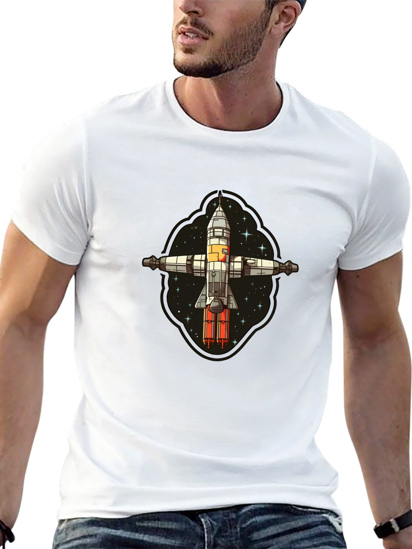 Rocket Ship T-Shirt - Blast Off in Style! - 13