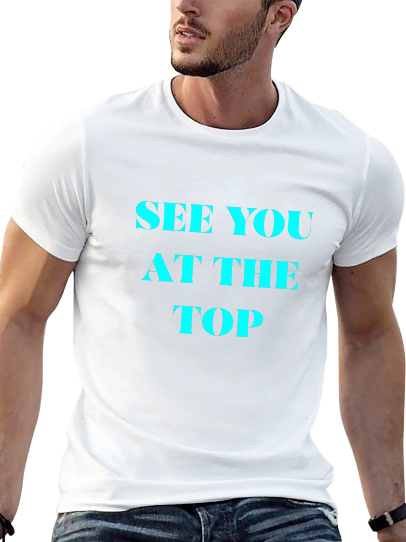 Black See You At The Top Black T-Shirt view 13