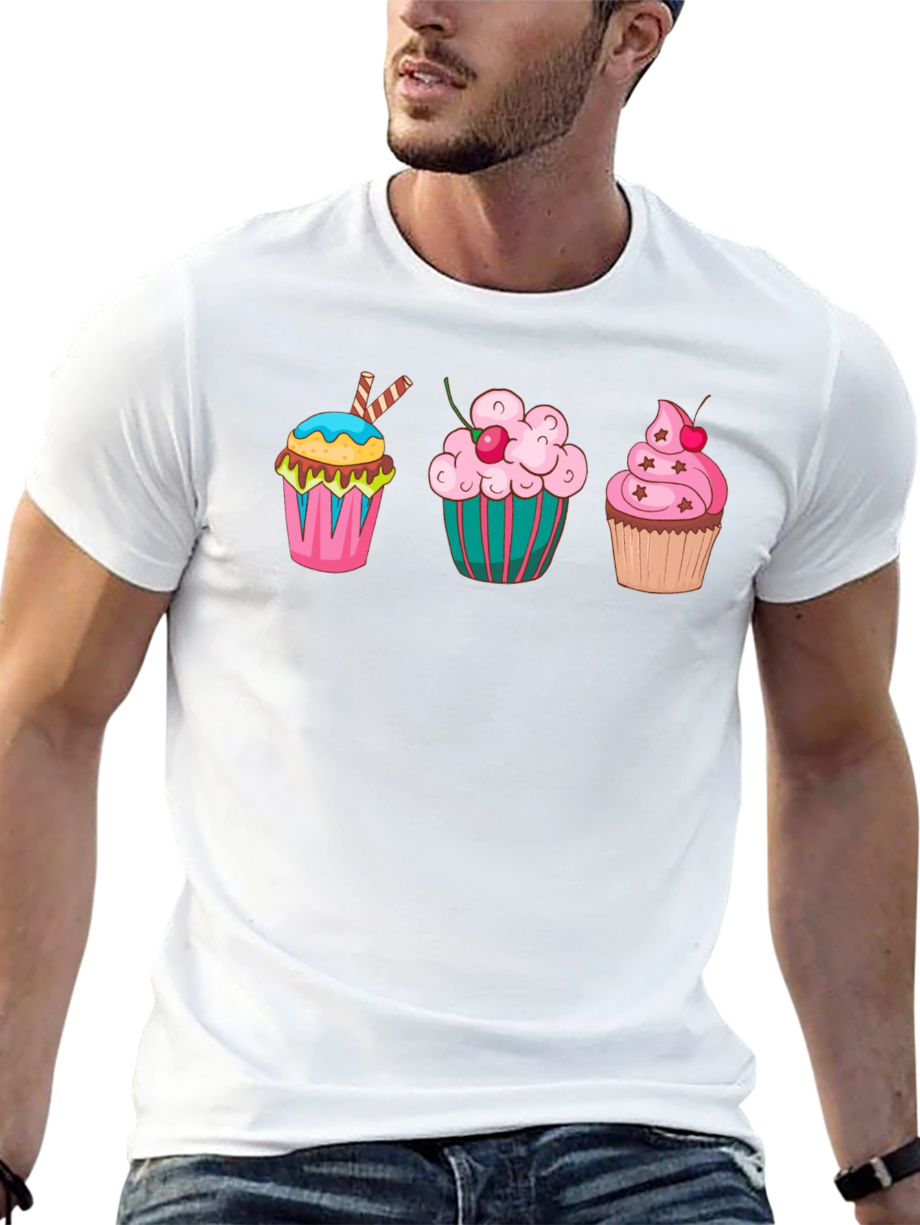 Sweet Treat Graphic Tee - Cupcake Lover's T-Shirt - 13