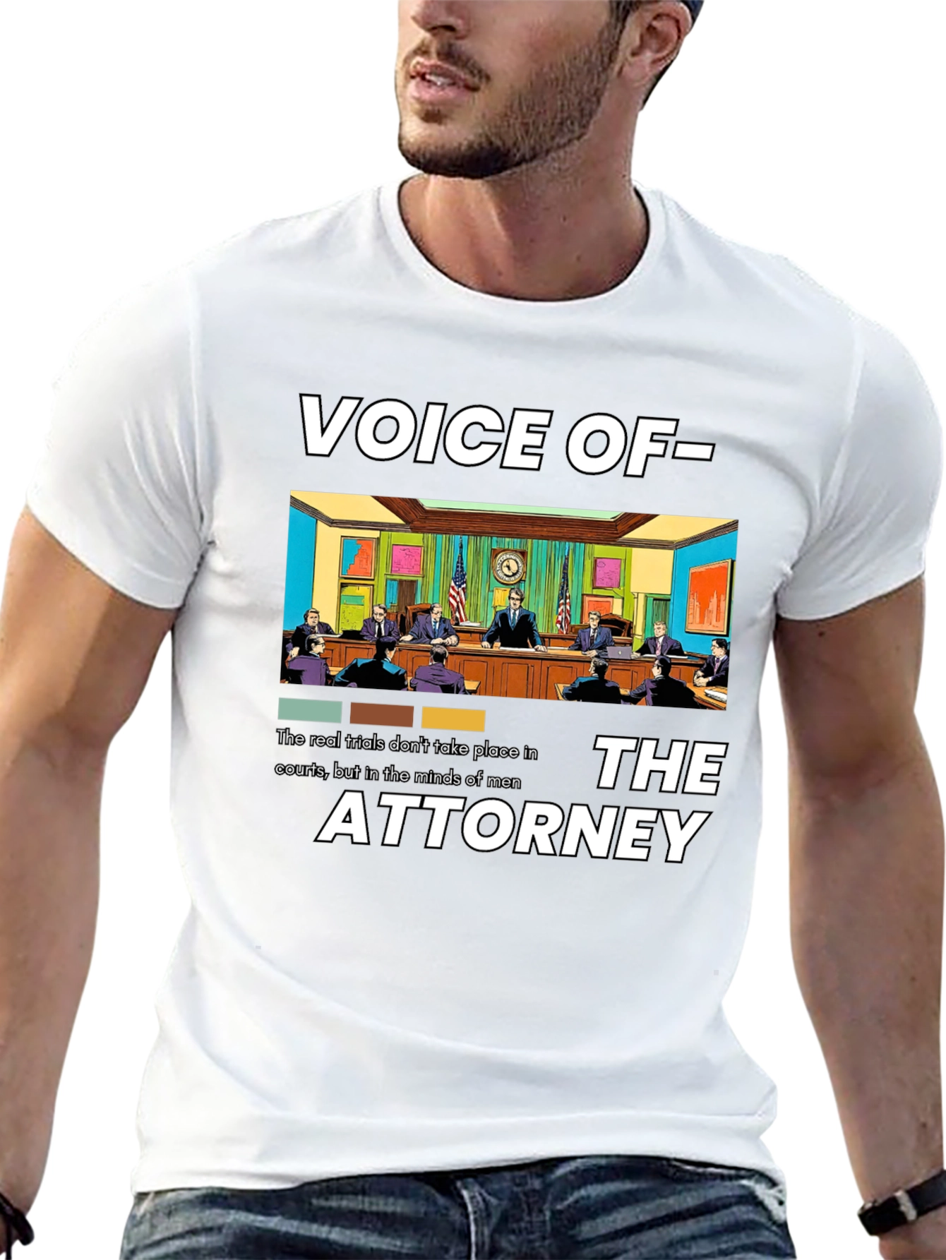 Voice of The Attorney Graphic T-Shirt - 13