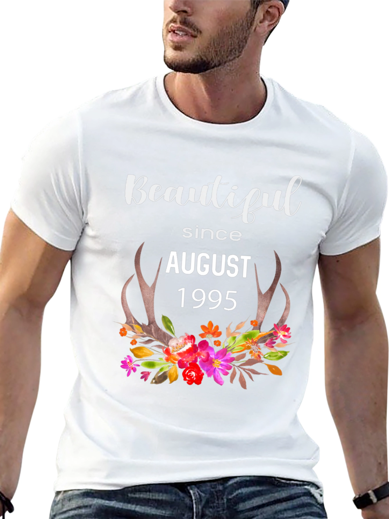 Beautiful Since August 1995 T-Shirt - 13