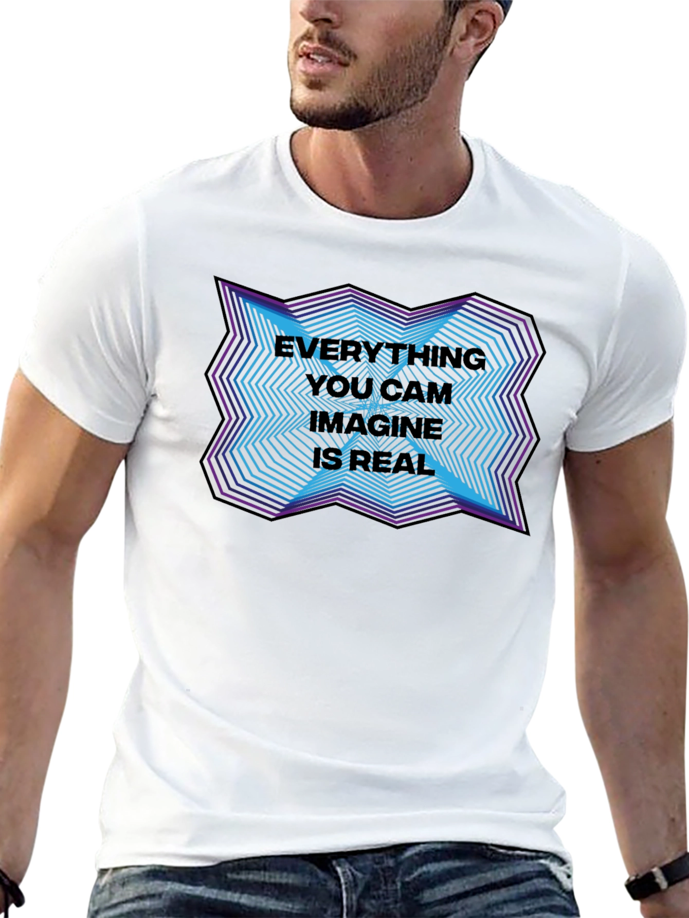 Everything You Can Imagine is Real Graphic T-Shirt - 13