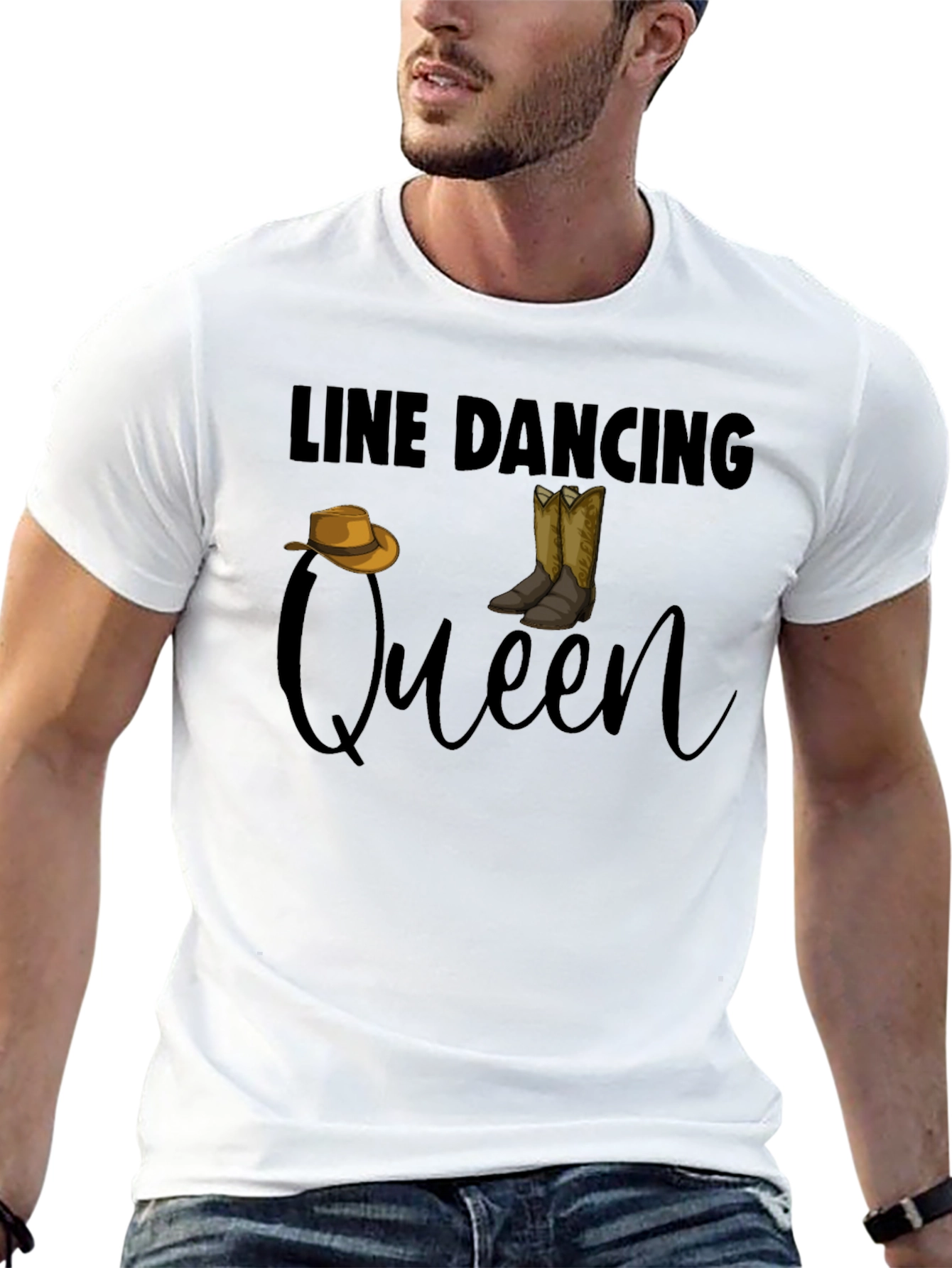 Black Line Dancing Queen T-Shirt view 13