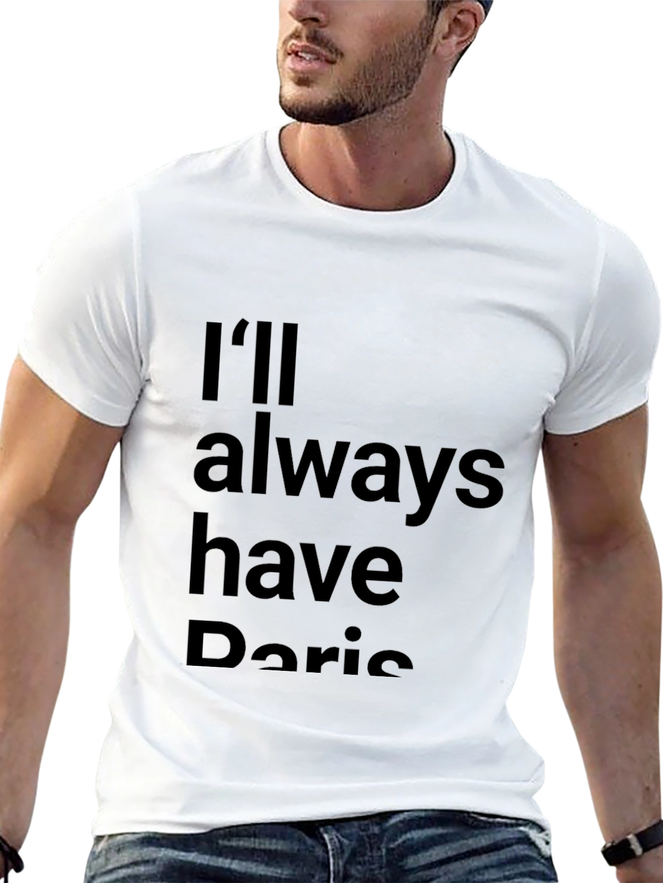 I'll Always Have Paris Black T-Shirt - 13