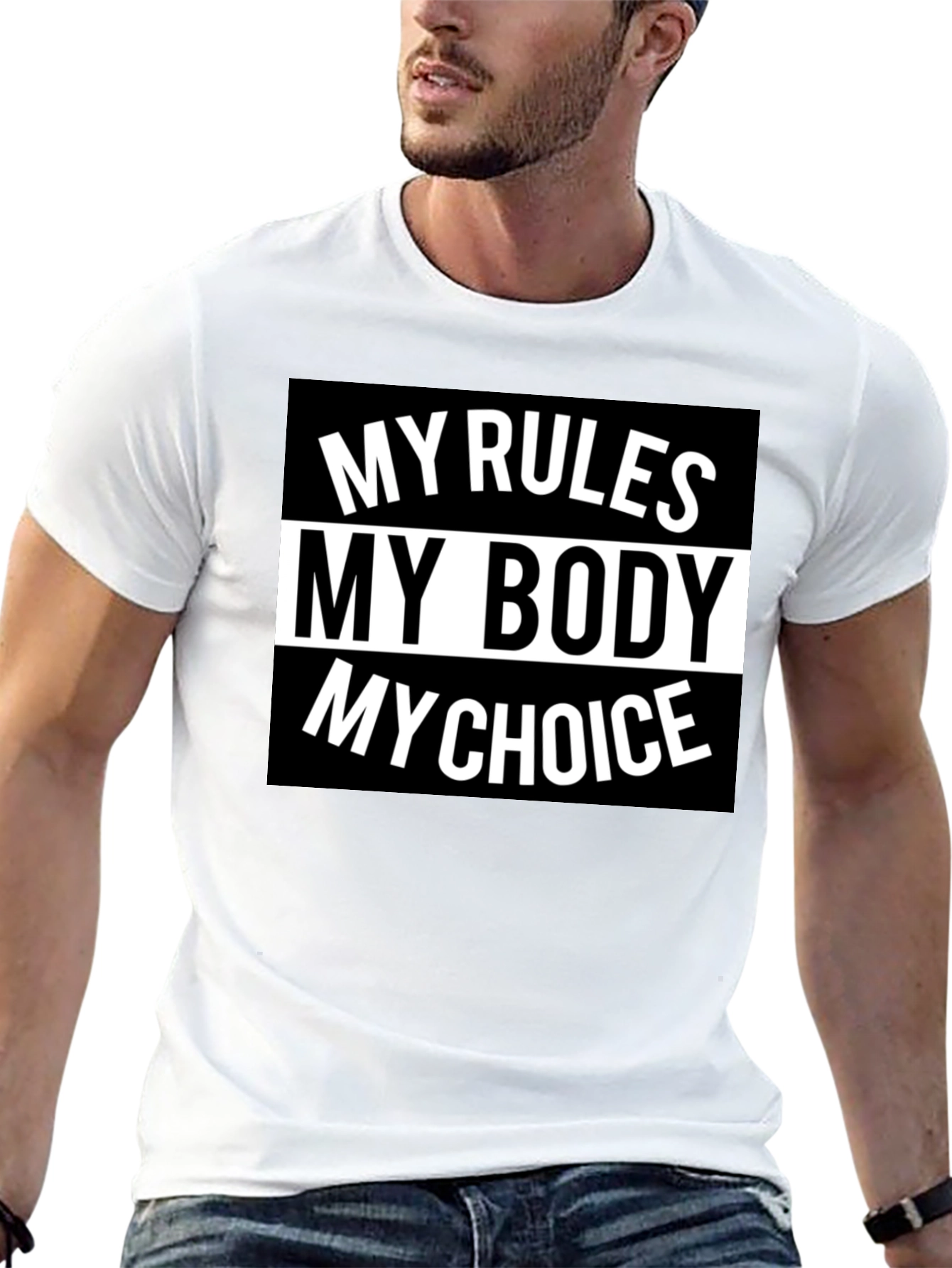 Black My Body, My Choice Graphic Tee view 13