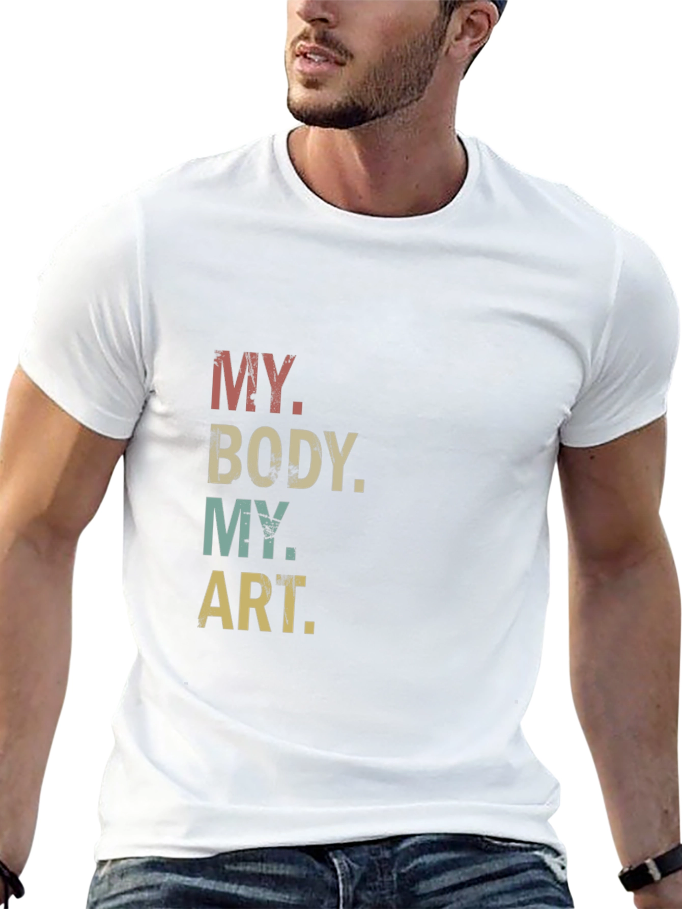 Black My Body, My Art T-Shirt view 13
