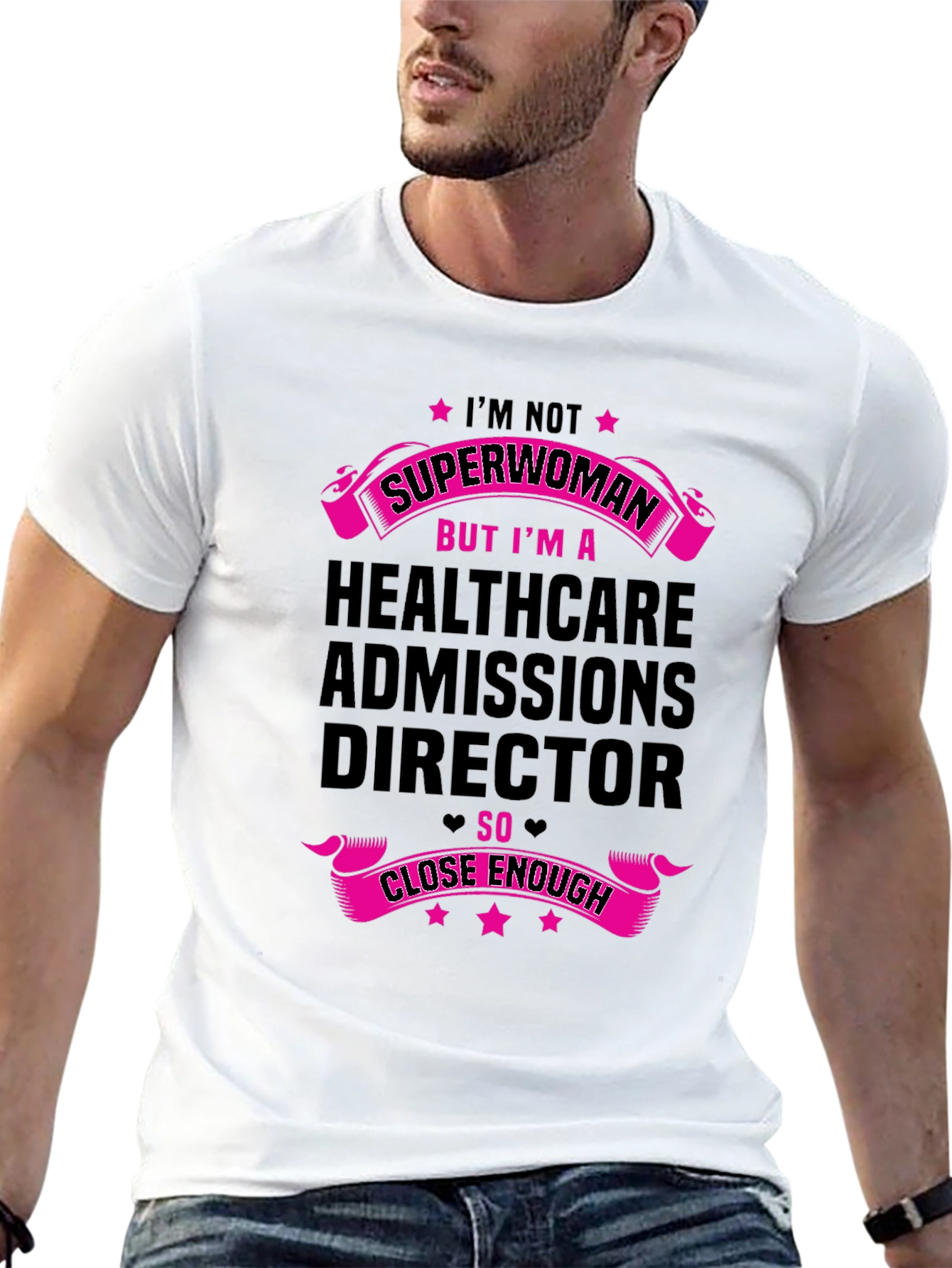 Black Healthcare Admissions Director T-Shirt view 13