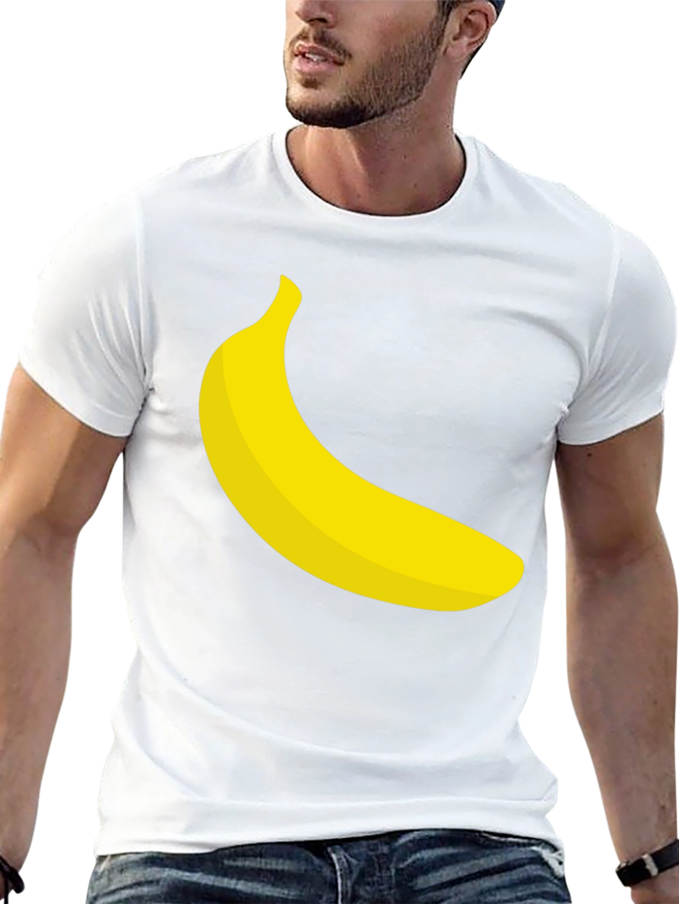 Black Banana Graphic Black T-Shirt - Fun & Quirky view 13