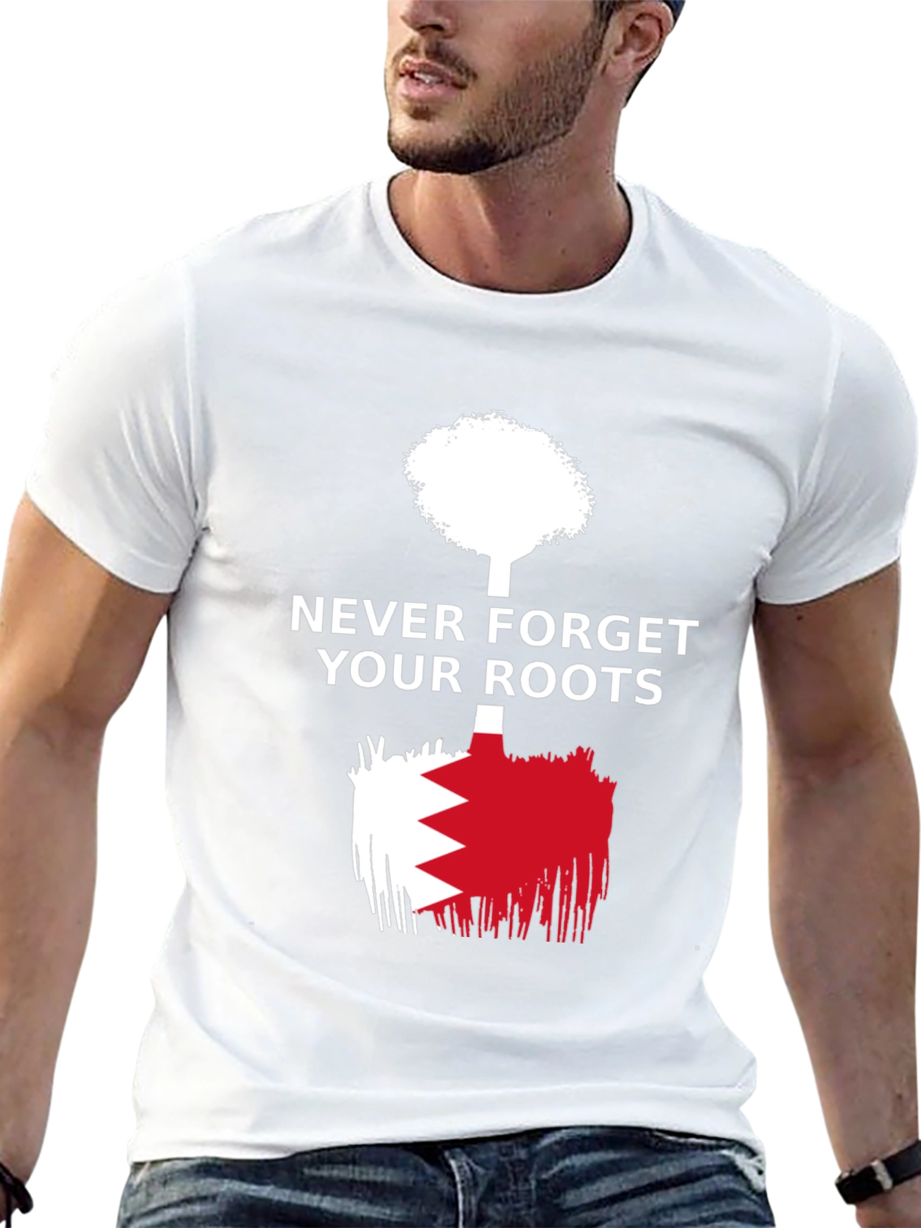 Black Never Forget Roots Graphic T-Shirt view 13