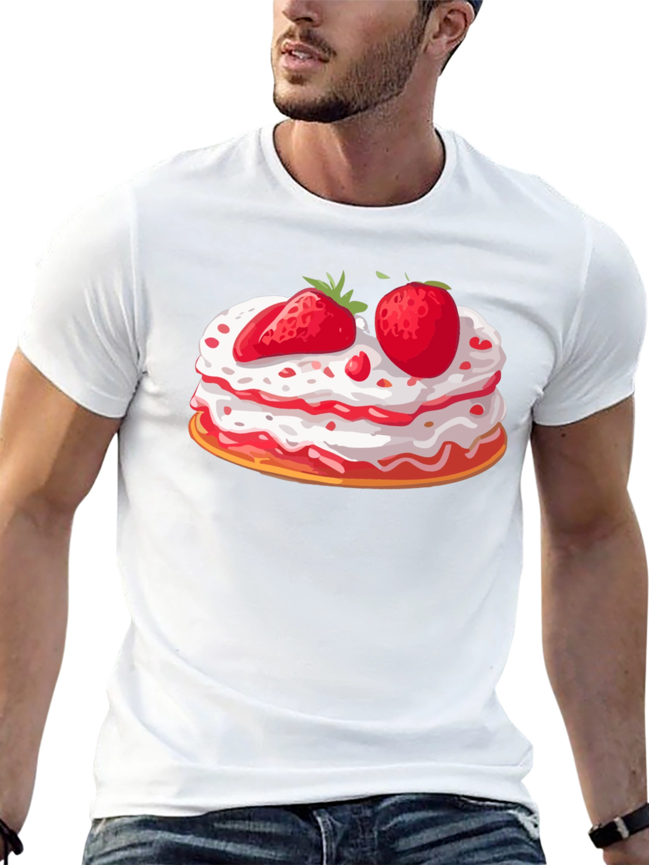 Black Strawberry Shortcake T-Shirt - Sweet Treat Tee view 13