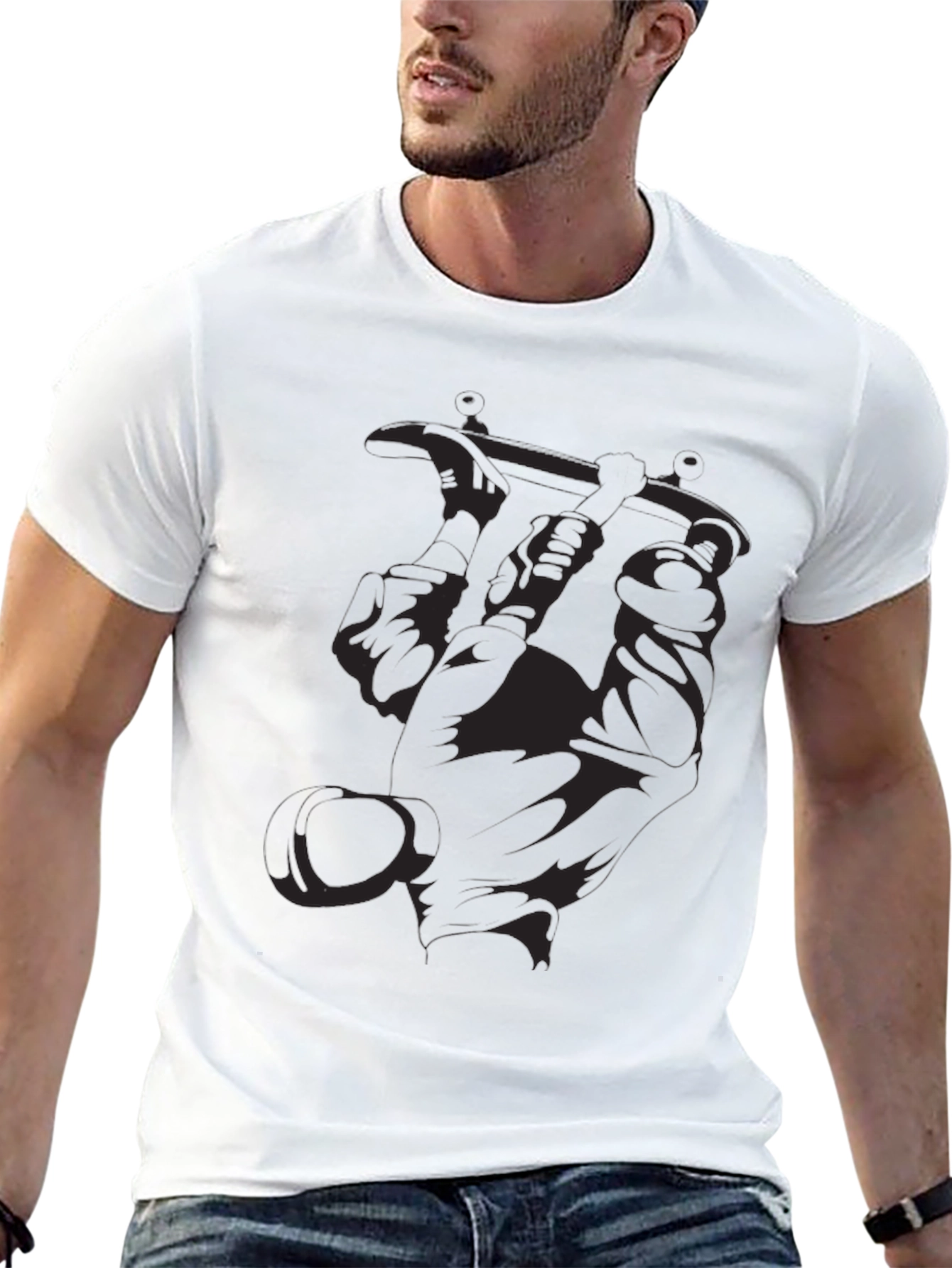 Black Black Tattoo Artist Graphic T-Shirt - Unique Design view 13