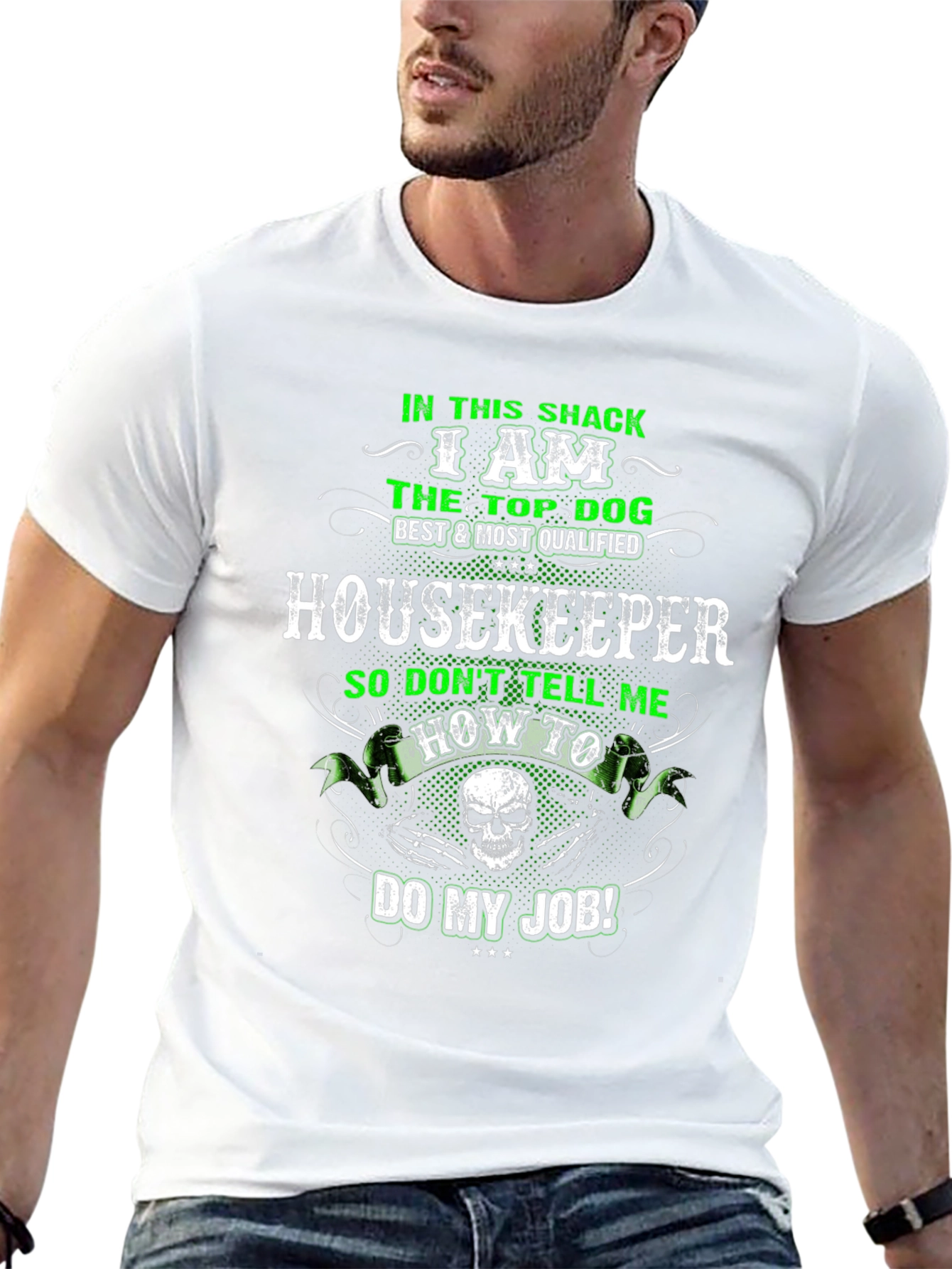 Black Housekeeper Top Dog Graphic Tee view 13