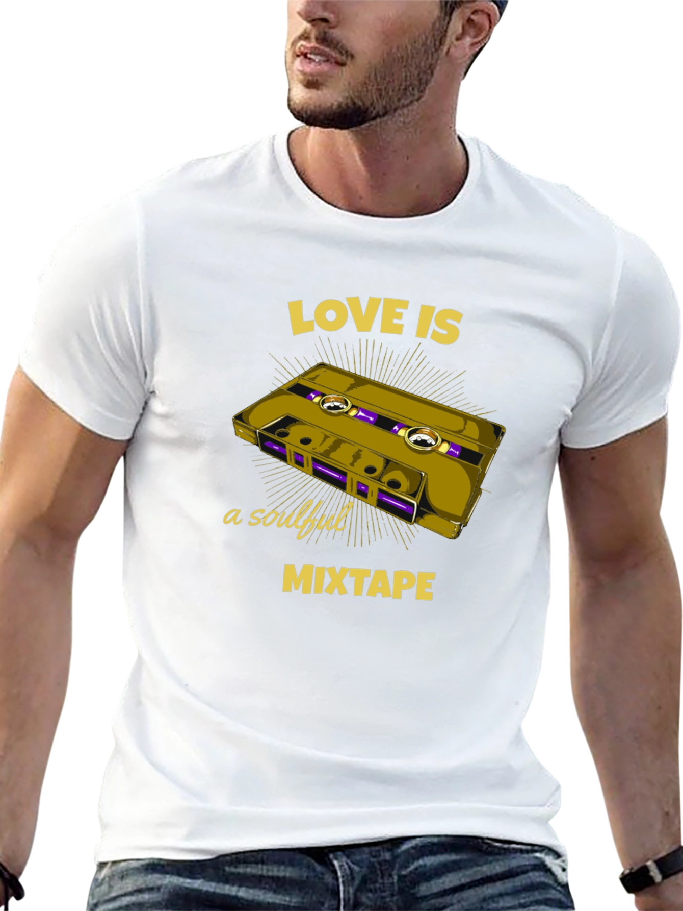 Black Love is a Soulful Mixtape Graphic Tee view 13