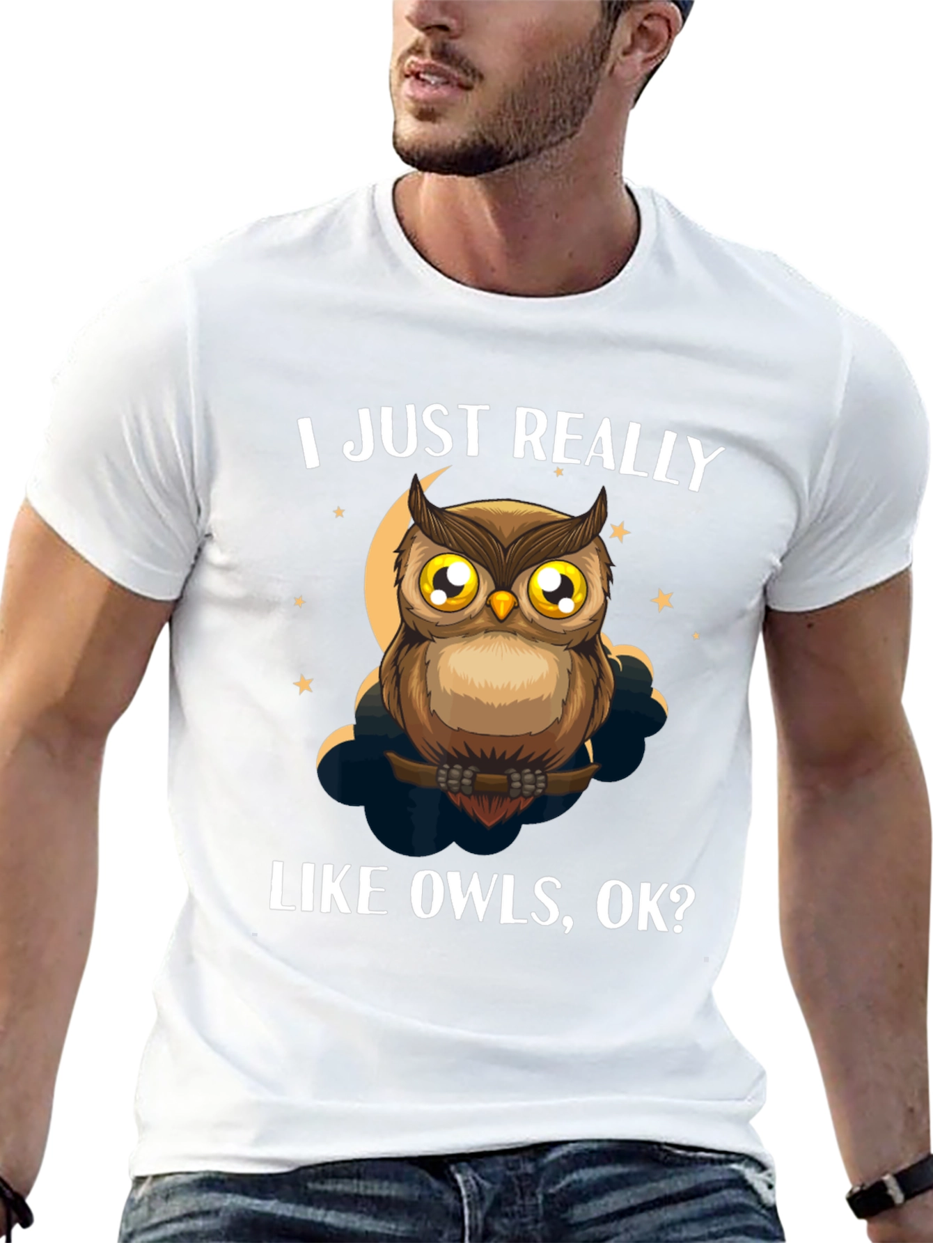 I Just Really Like Owls T-Shirt - Funny Owl Lover Tee - 13
