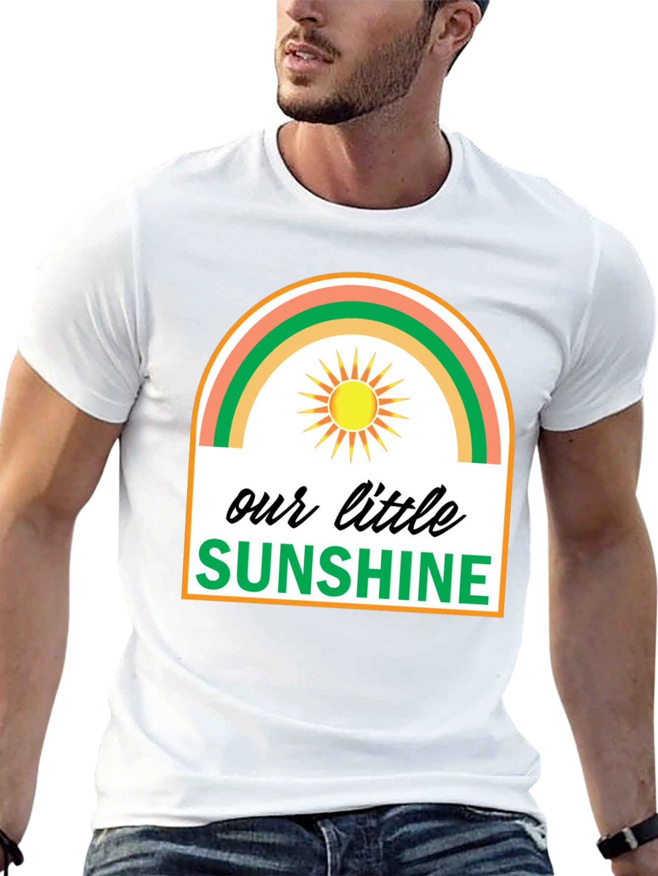 Black Our Little Sunshine Graphic Tee - Unisex view 13