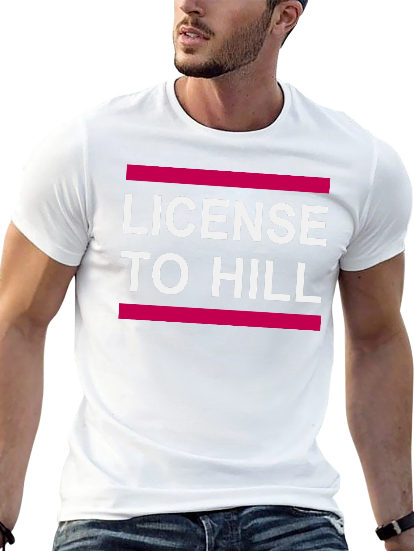 Black License to Hill Black Graphic Tee view 13