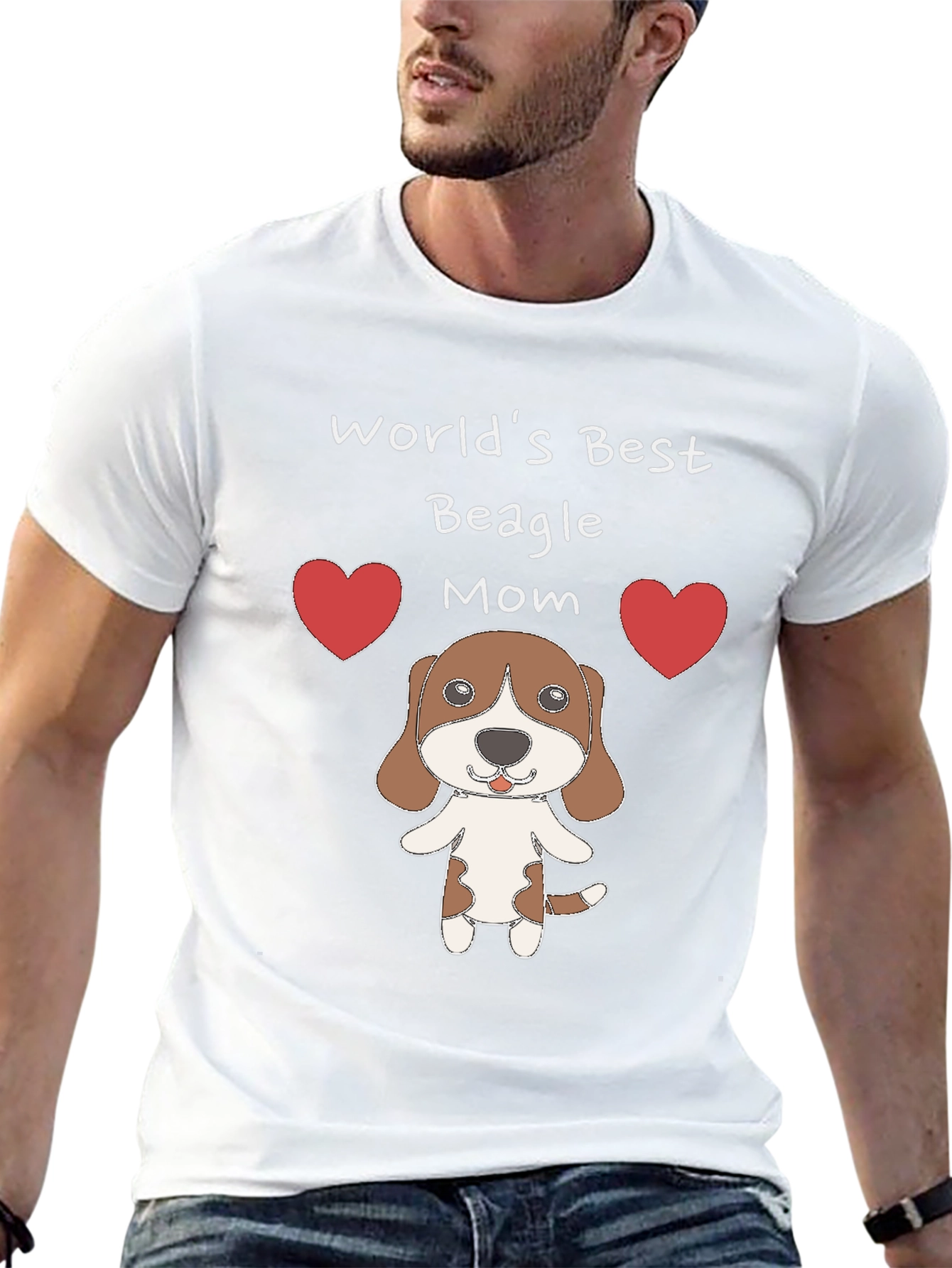 World's Best Beagle Mom T-Shirt - 13