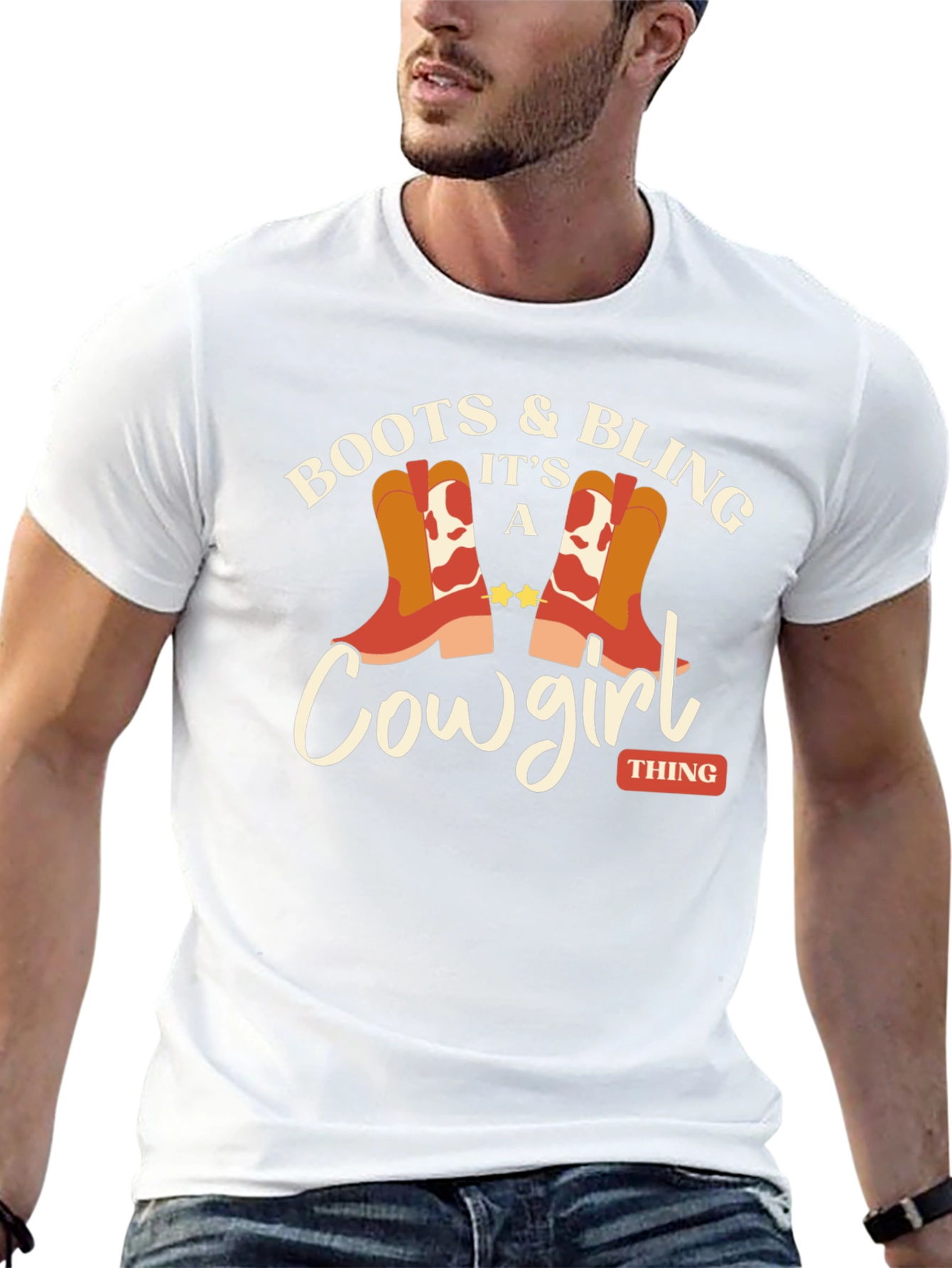 Boots & Bling Cowgirl T-Shirt - 13