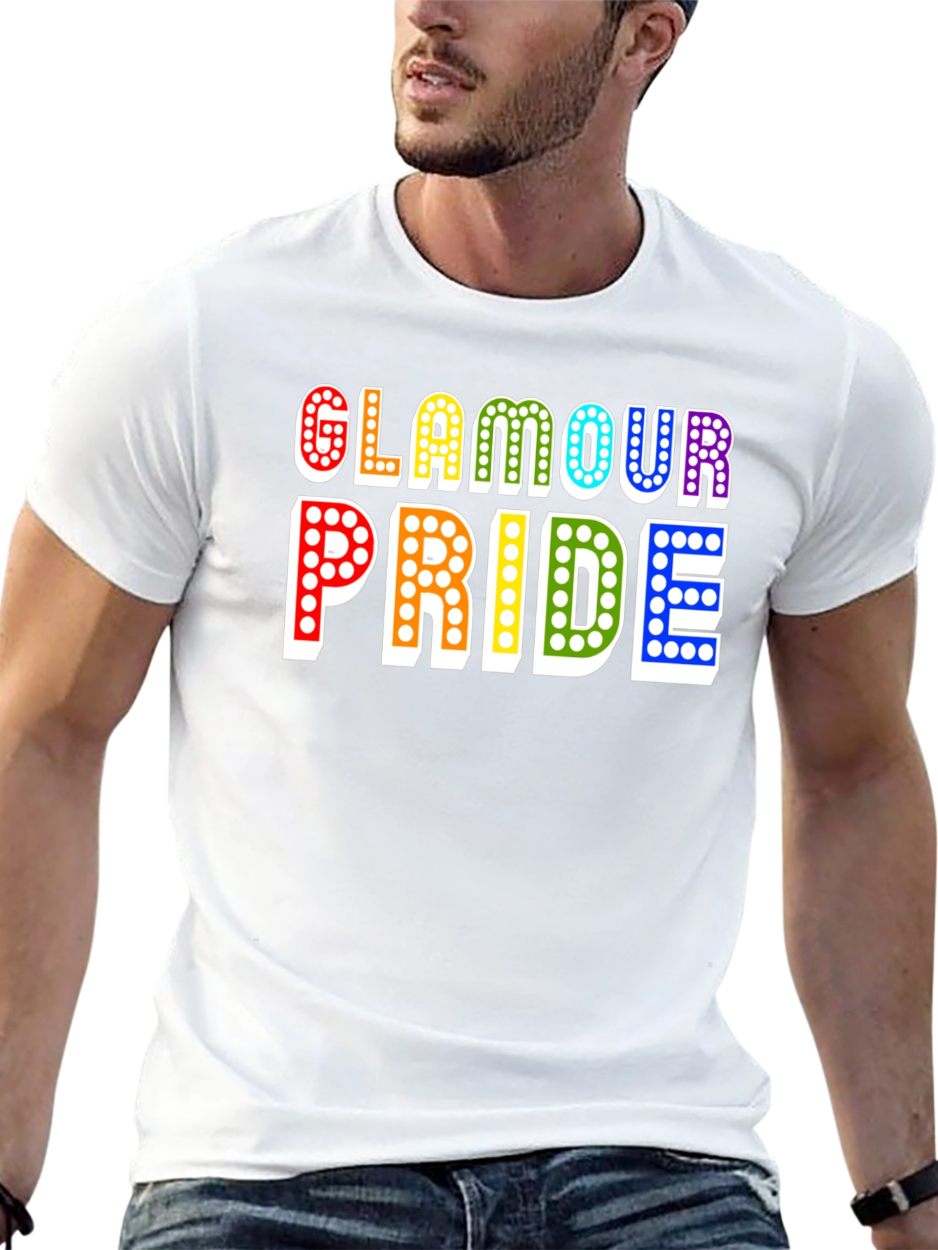 Black Glamour Pride T-Shirt view 13