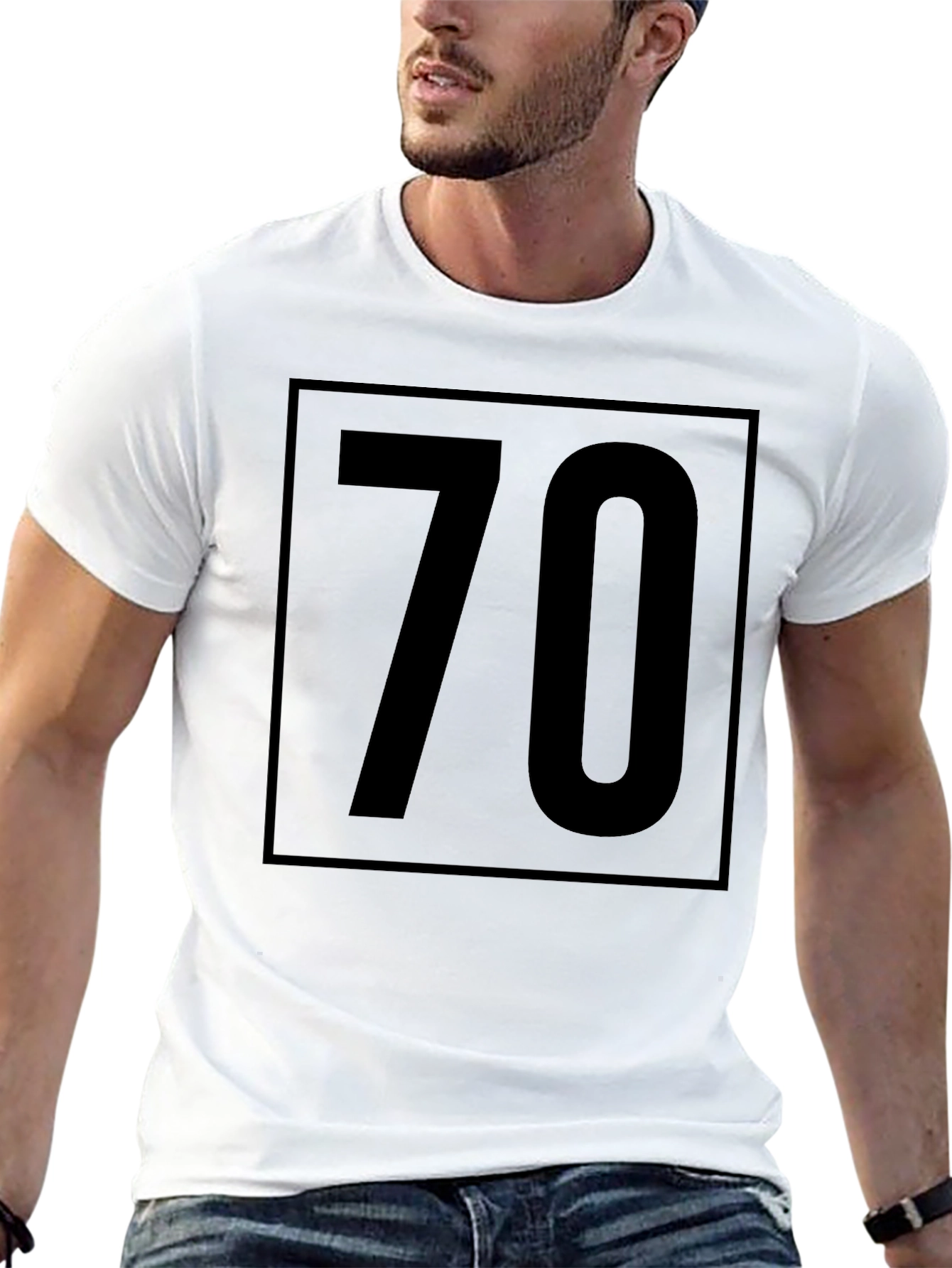 Bold 70 Graphic Tee - Classic Black - 13