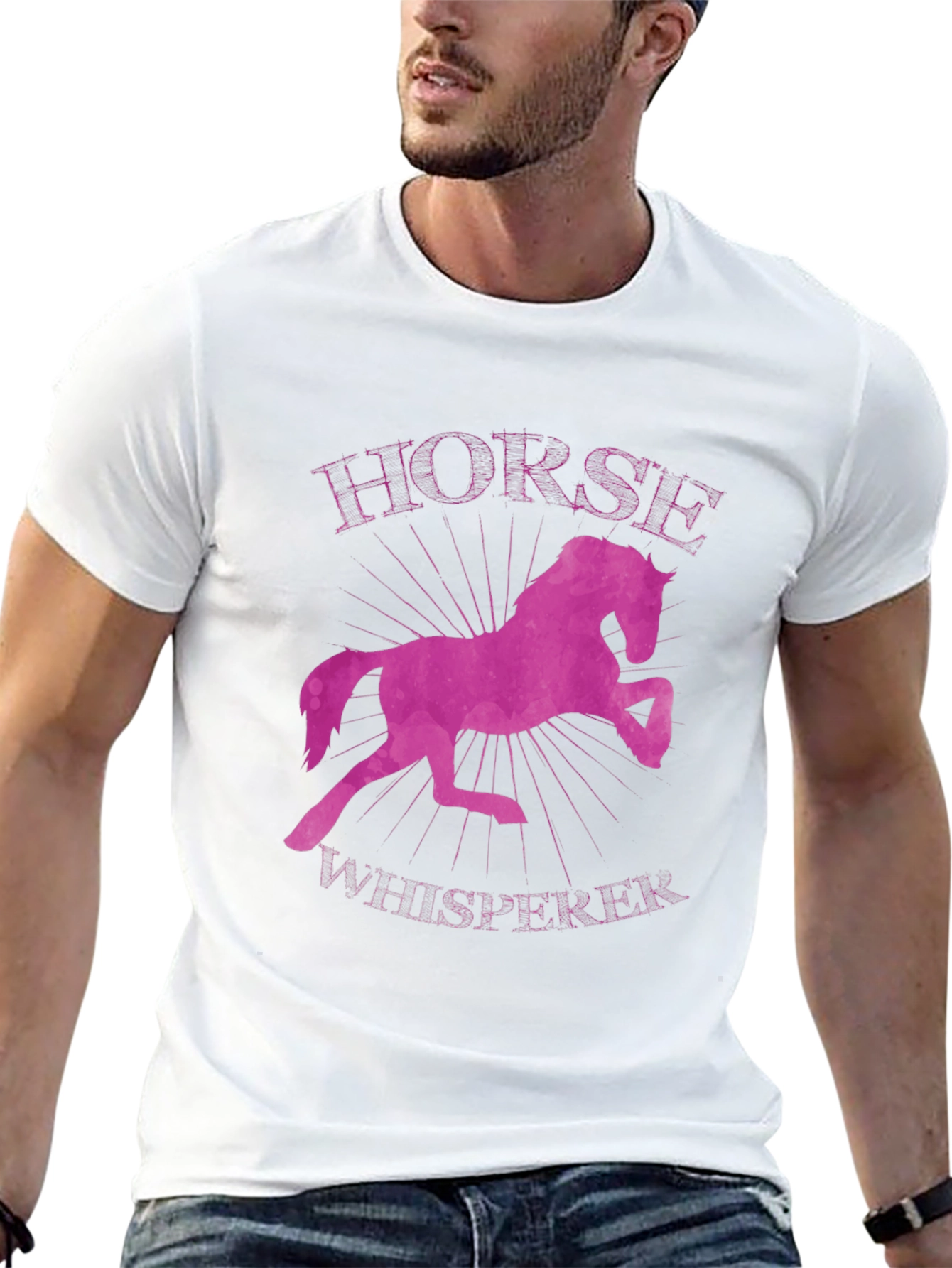 Black Horse Whisperer Graphic Tee view 13
