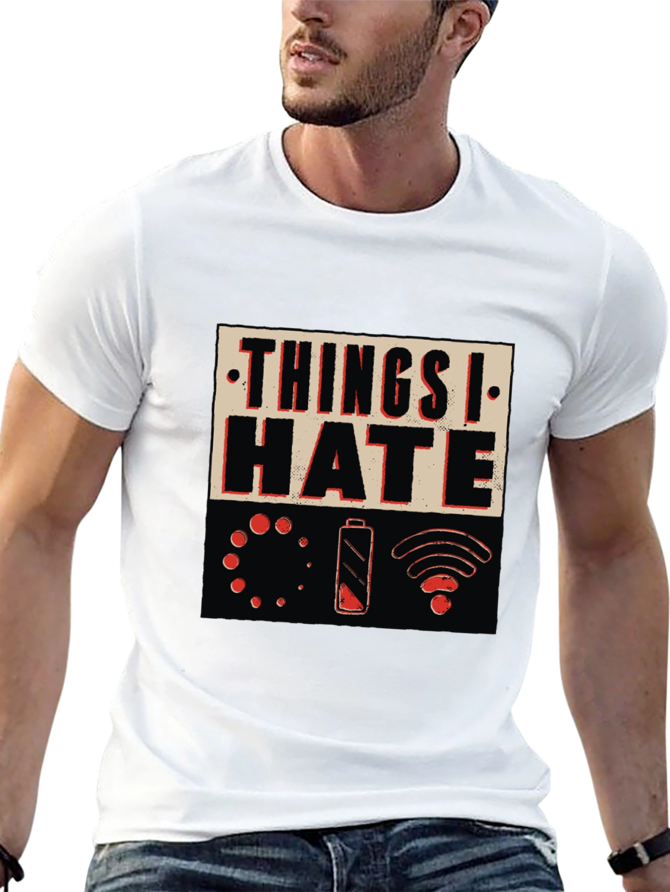 Black Things I Hate T-Shirt - Humorous Graphic Tee view 13