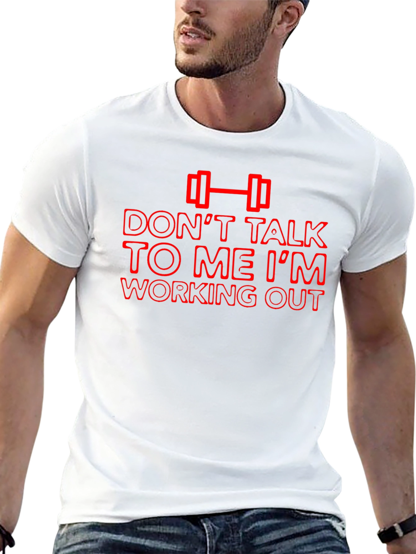 Don't Talk To Me I'm Working Out T-Shirt - 13