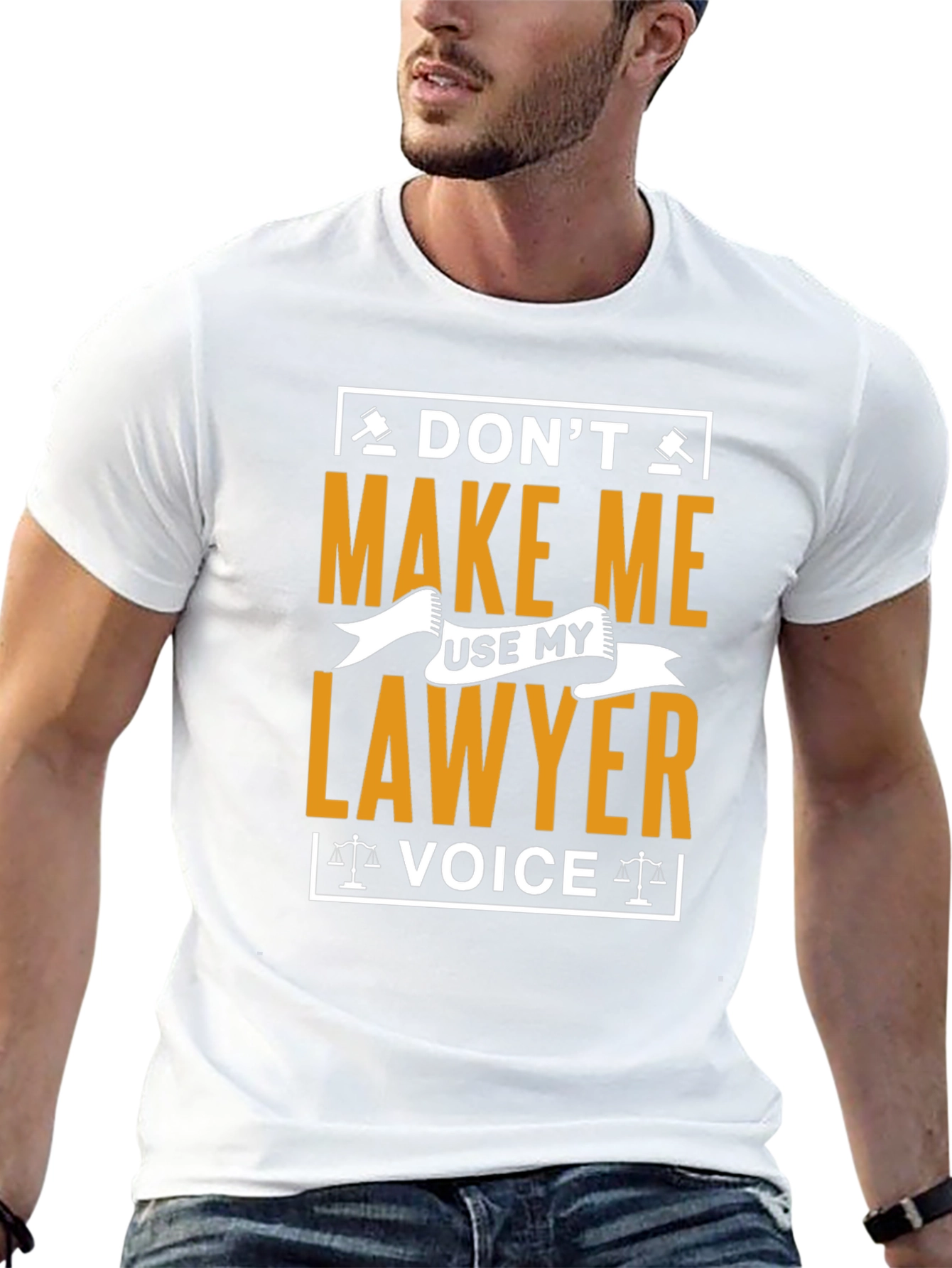 Black Don't Make Me Use My Lawyer Voice T-Shirt view 13