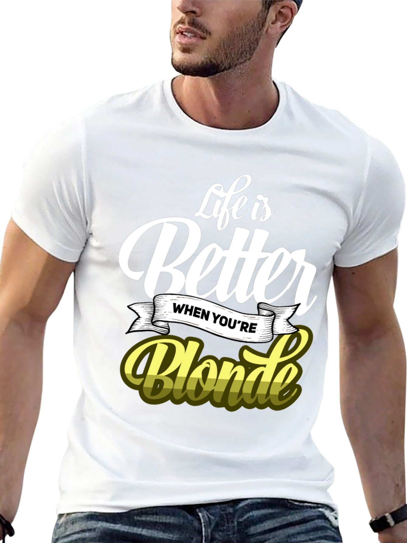 Black Life is Better When You're Blonde T-Shirt view 13