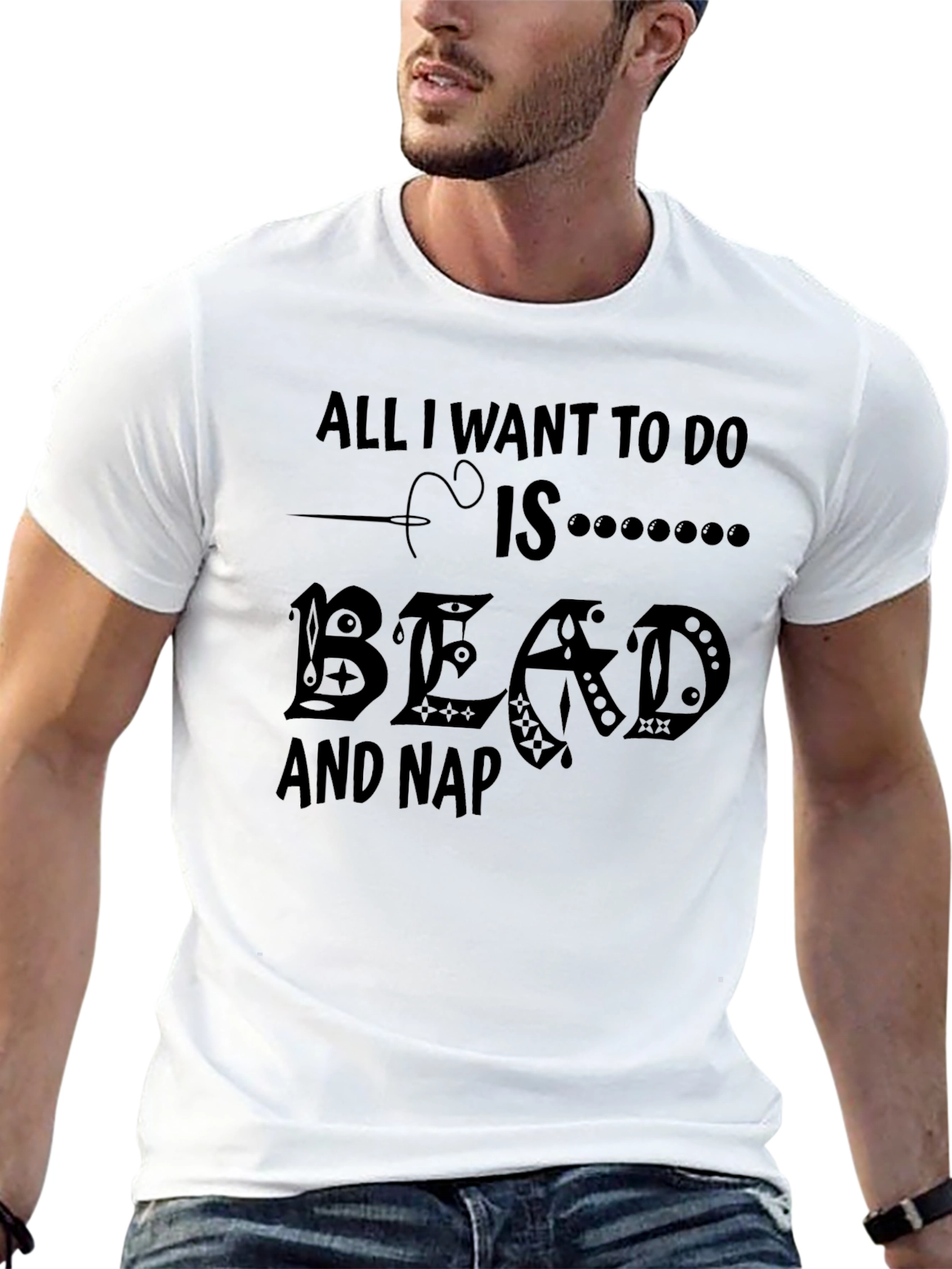 Black Bead and Nap T-Shirt view 13