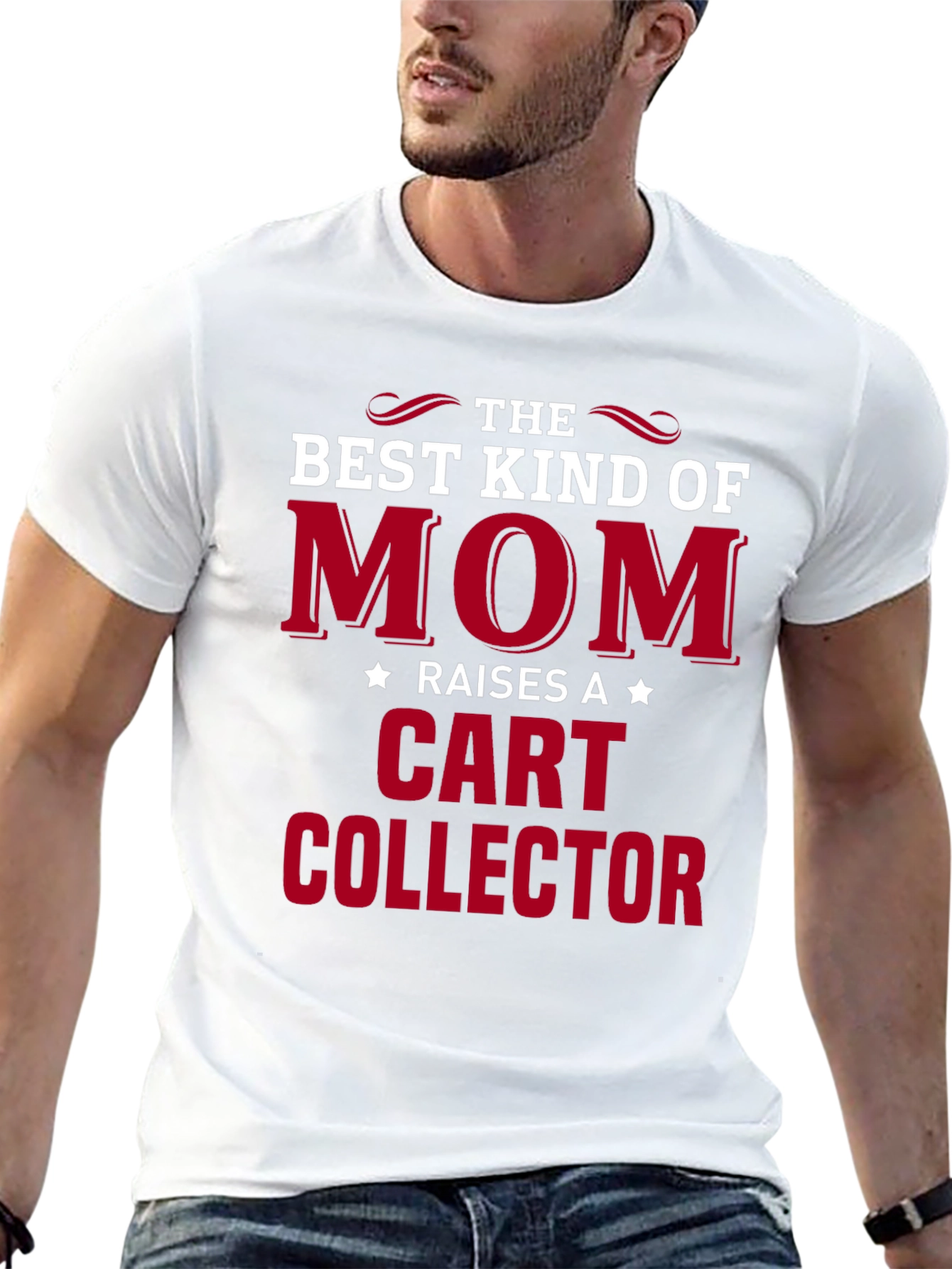 Black Best Kind of Mom - Cart Collector Graphic Tee view 13