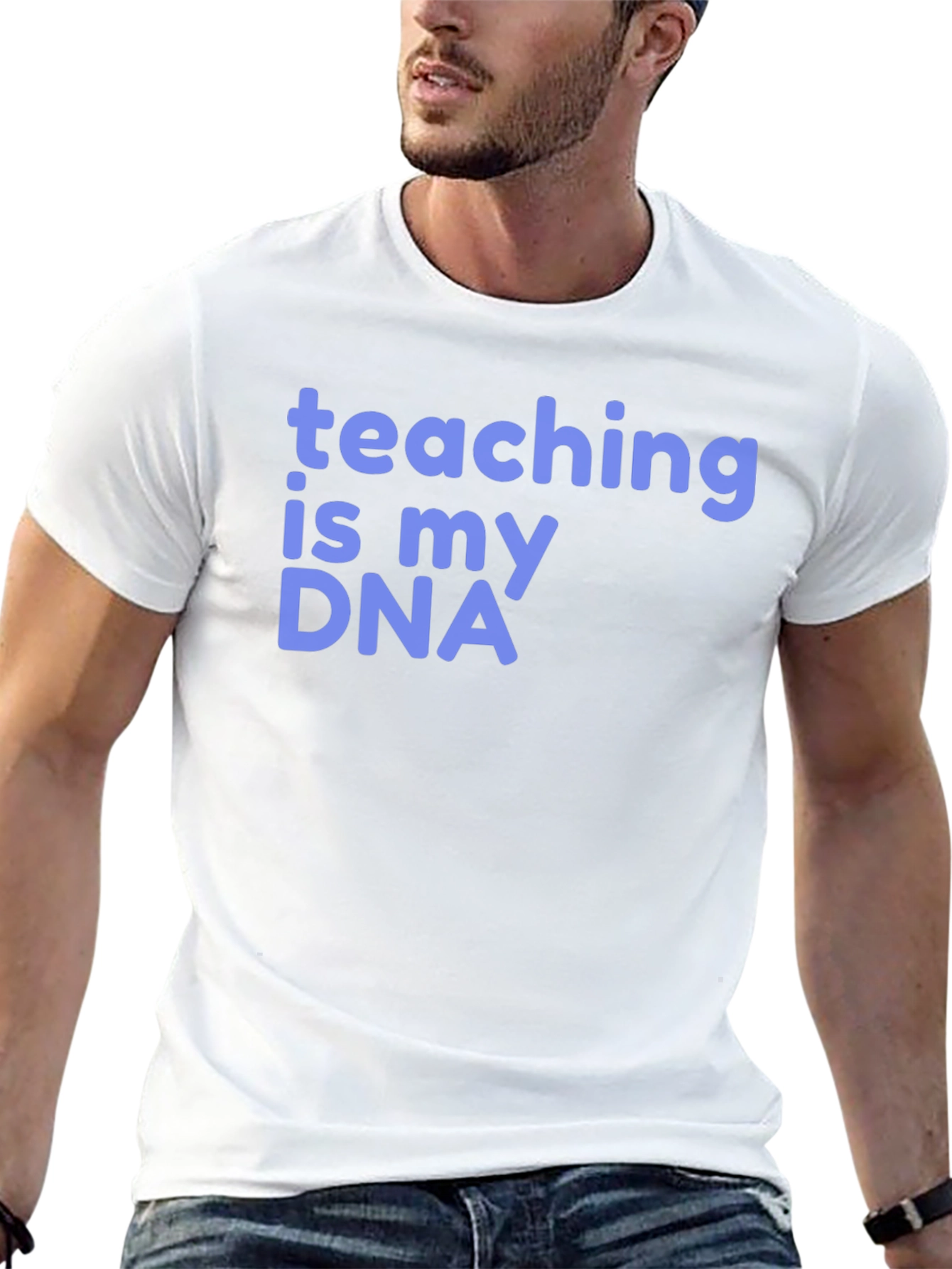 Black Teaching is My DNA Graphic T-Shirt view 13