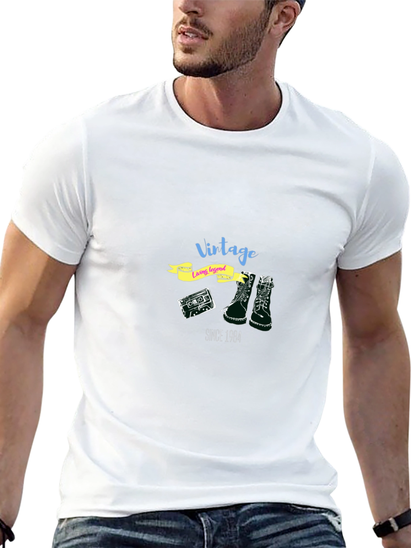 Vintage Since 1984 Graphic T-Shirt - 13