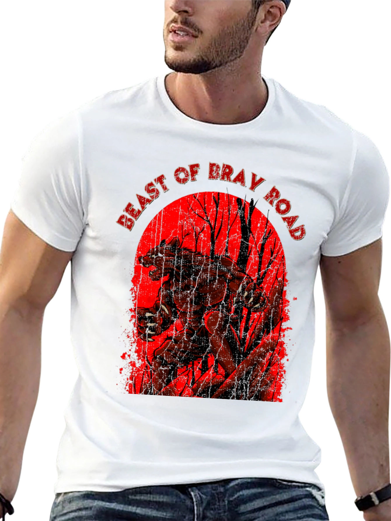 Black Beast of Bray Road T-Shirt view 13
