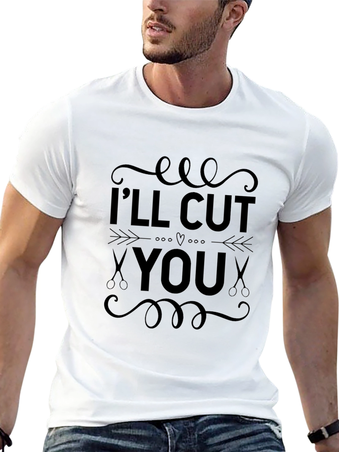 I'll Cut You T-Shirt - Barber Style Tee - 13