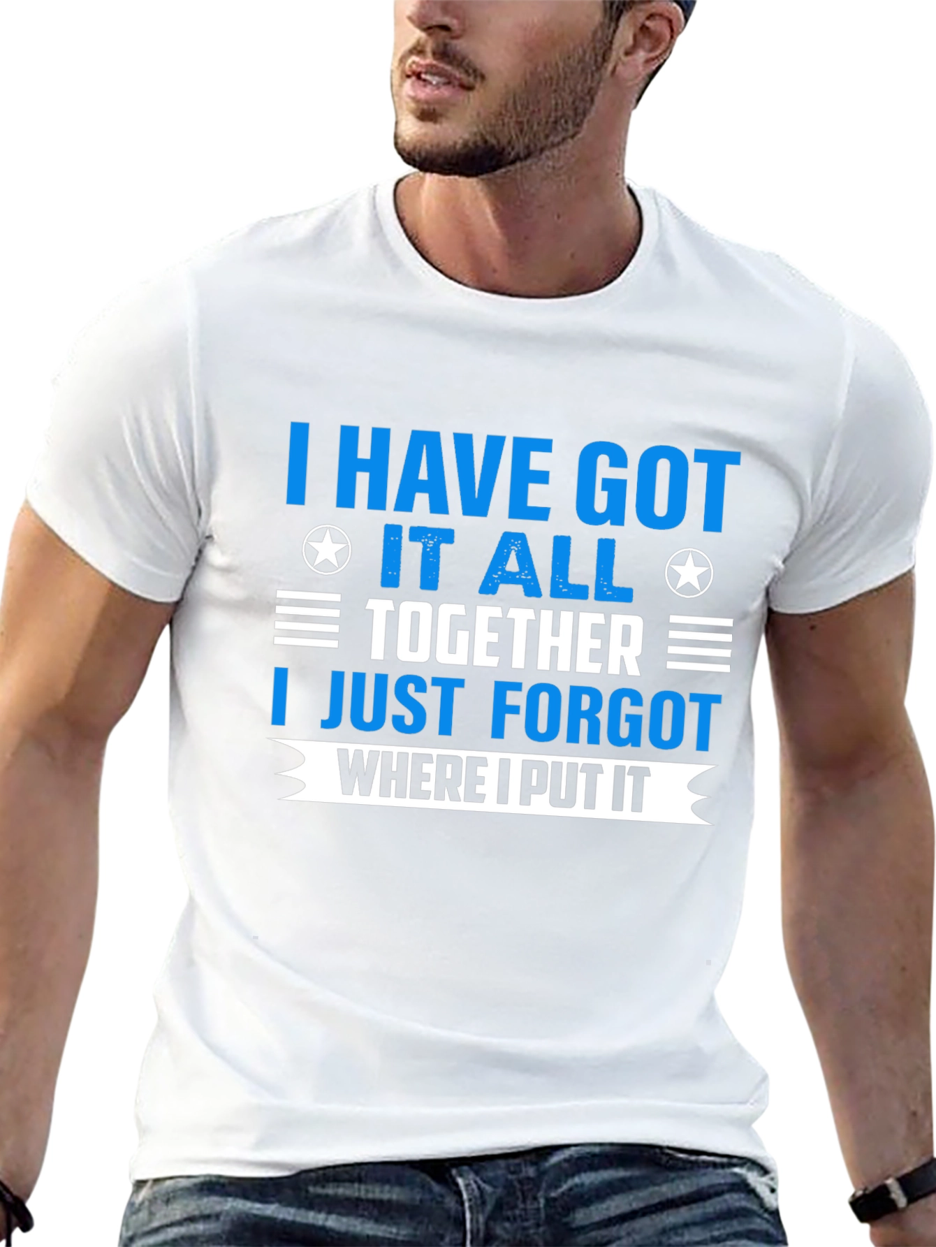 Black I Have Got It All Together T-Shirt view 13