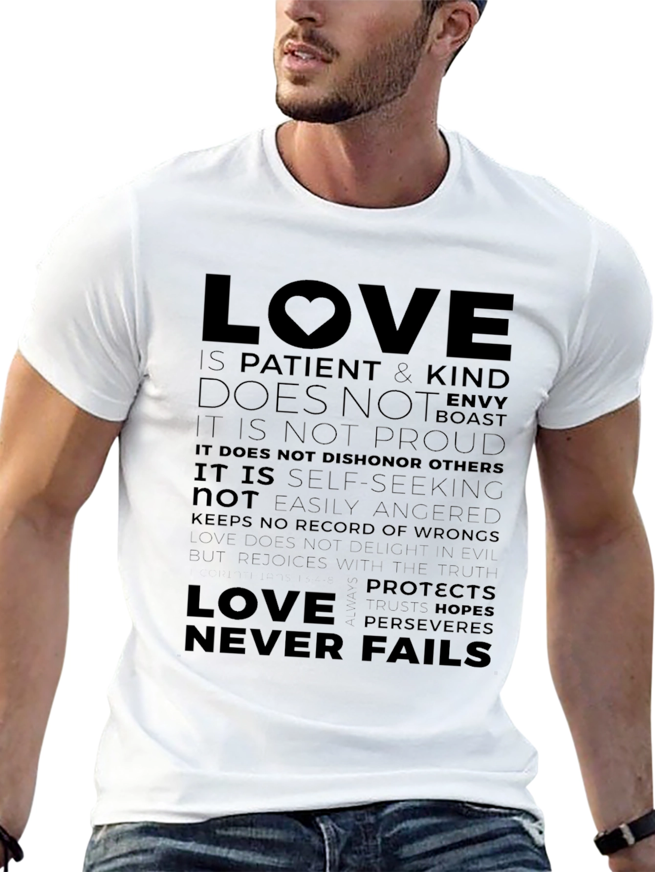 Black Love is Patient T-Shirt - Inspirational Design view 13