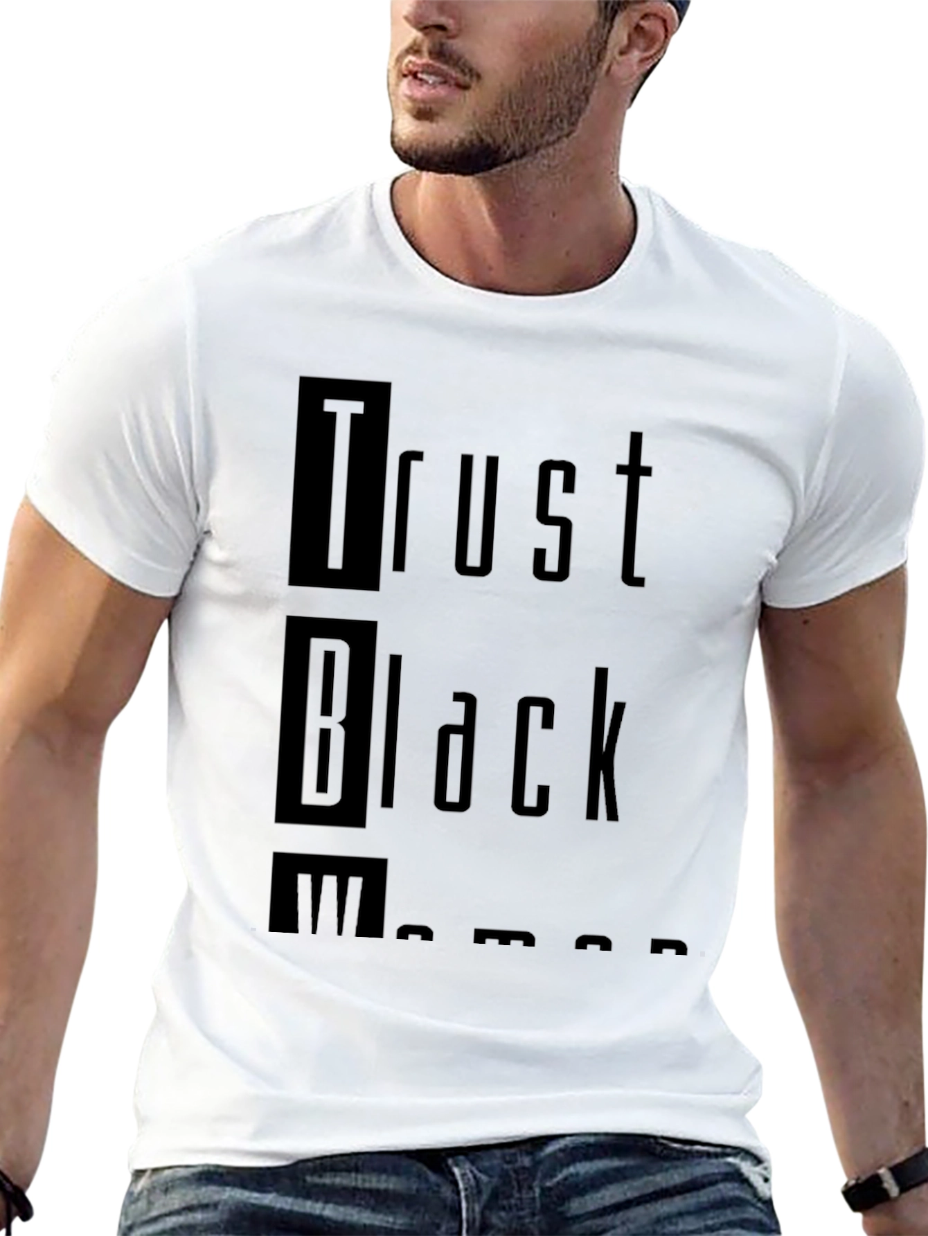 Black Trust Black Women T-Shirt - Empowering Statement Tee view 13